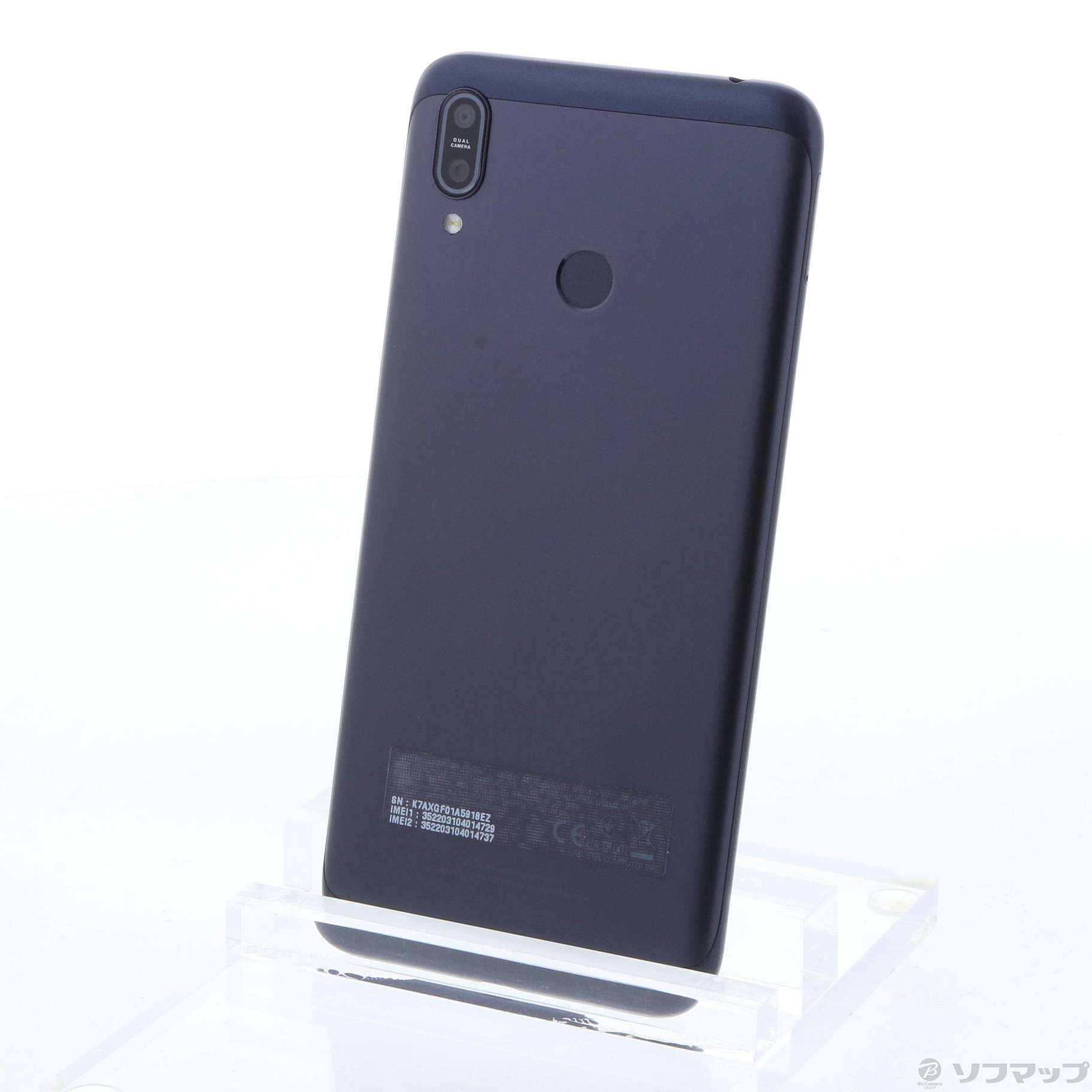 中古】ZenFone Max M2 32GB ミッドナイトブラック ZB633KL-BK32S4 SIM