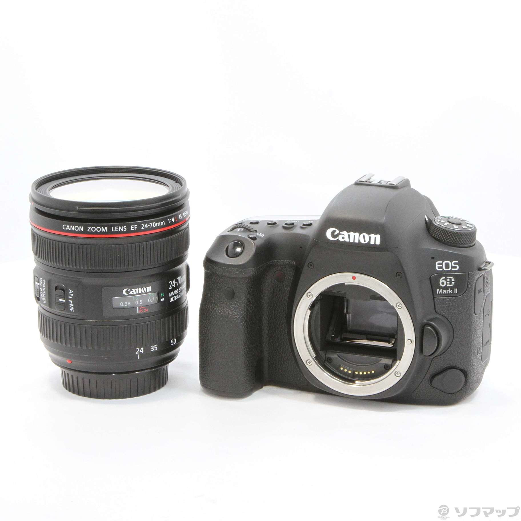 中古】EOS 6D MarkII EF24-70 F4L IS USM レンズキット ◇04/16(土