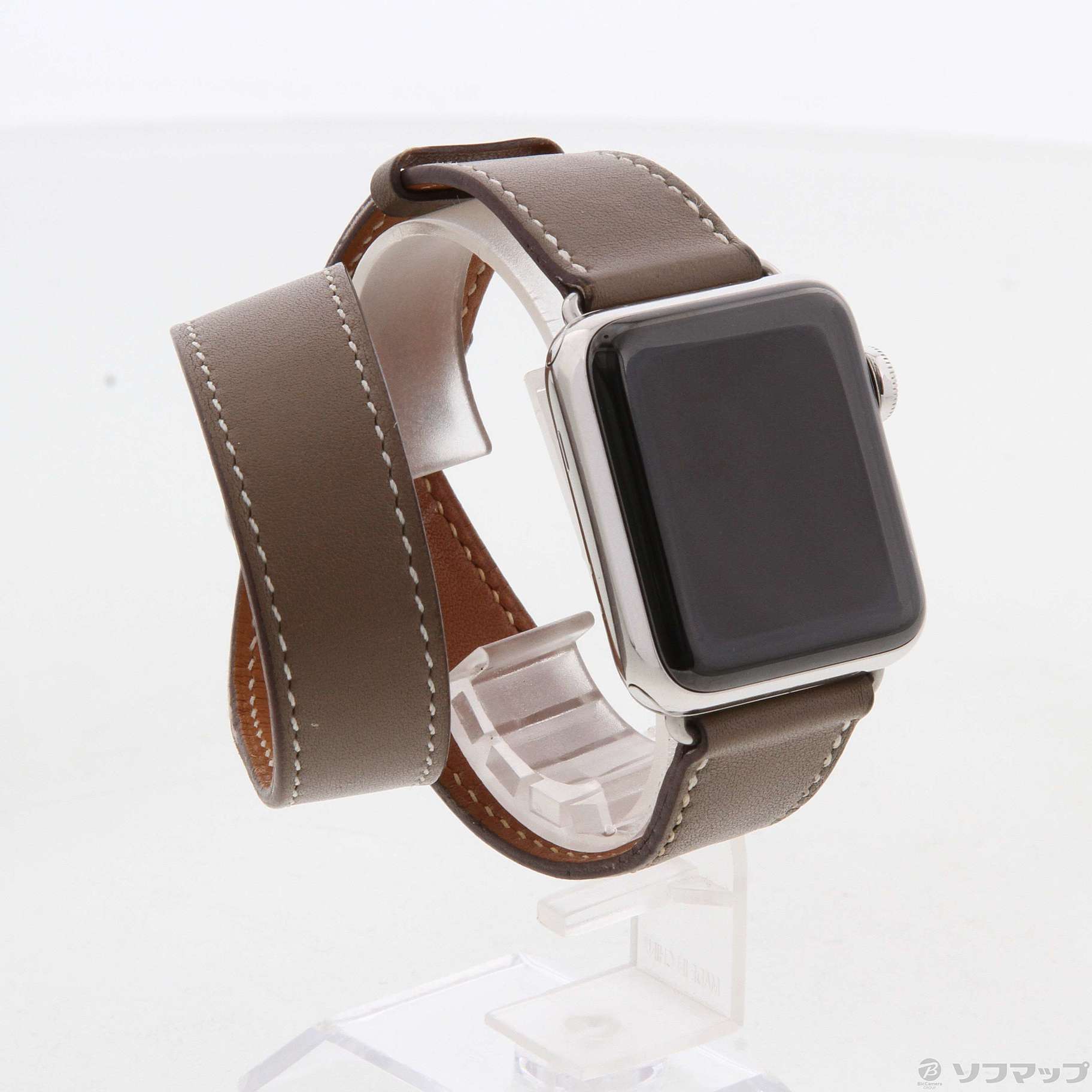 中古】Apple Watch Series 2 Hermes 38mm ステンレススチールケース  
