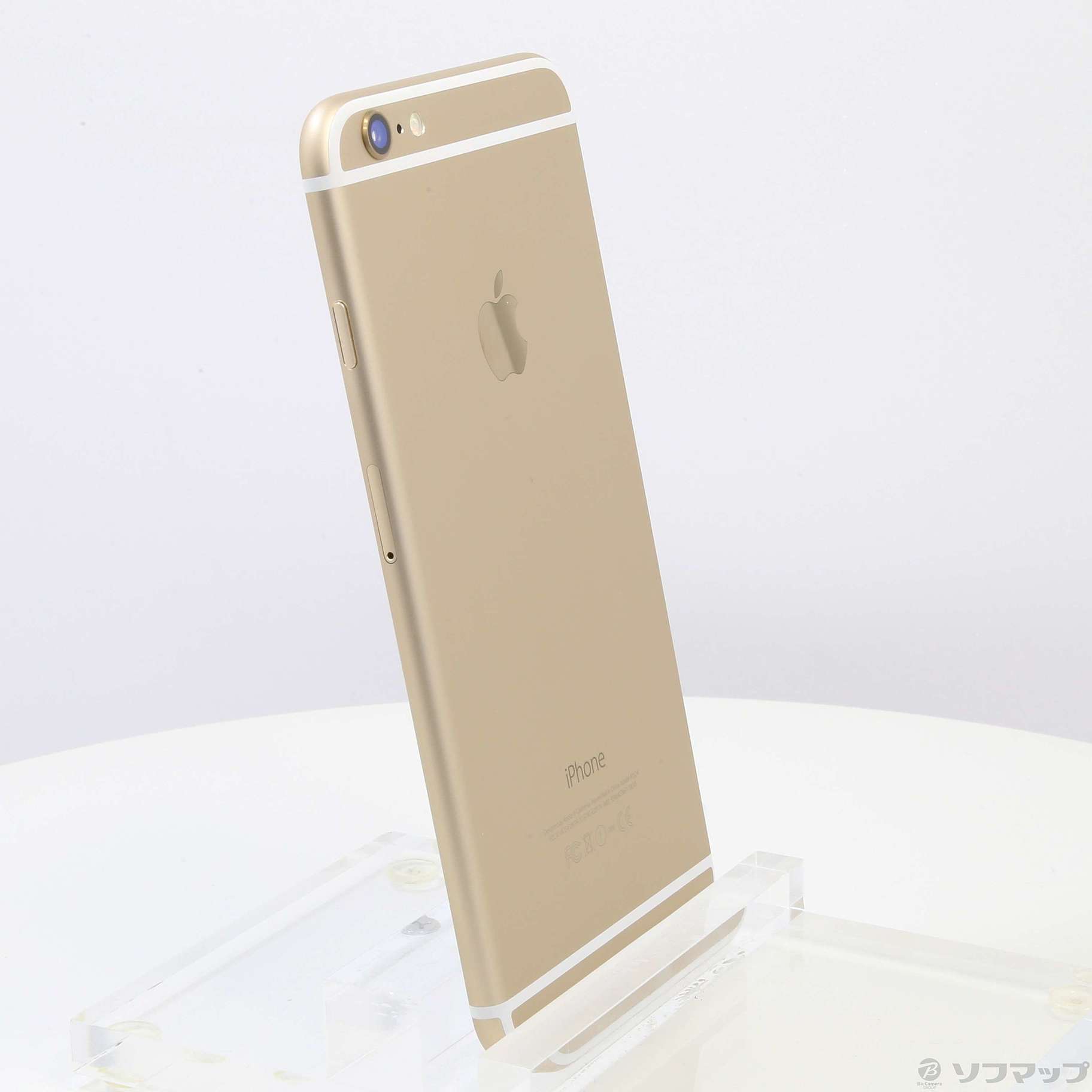 中古】iPhone6 Plus 128GB ゴールド MGAF2J／A au [2133038491149