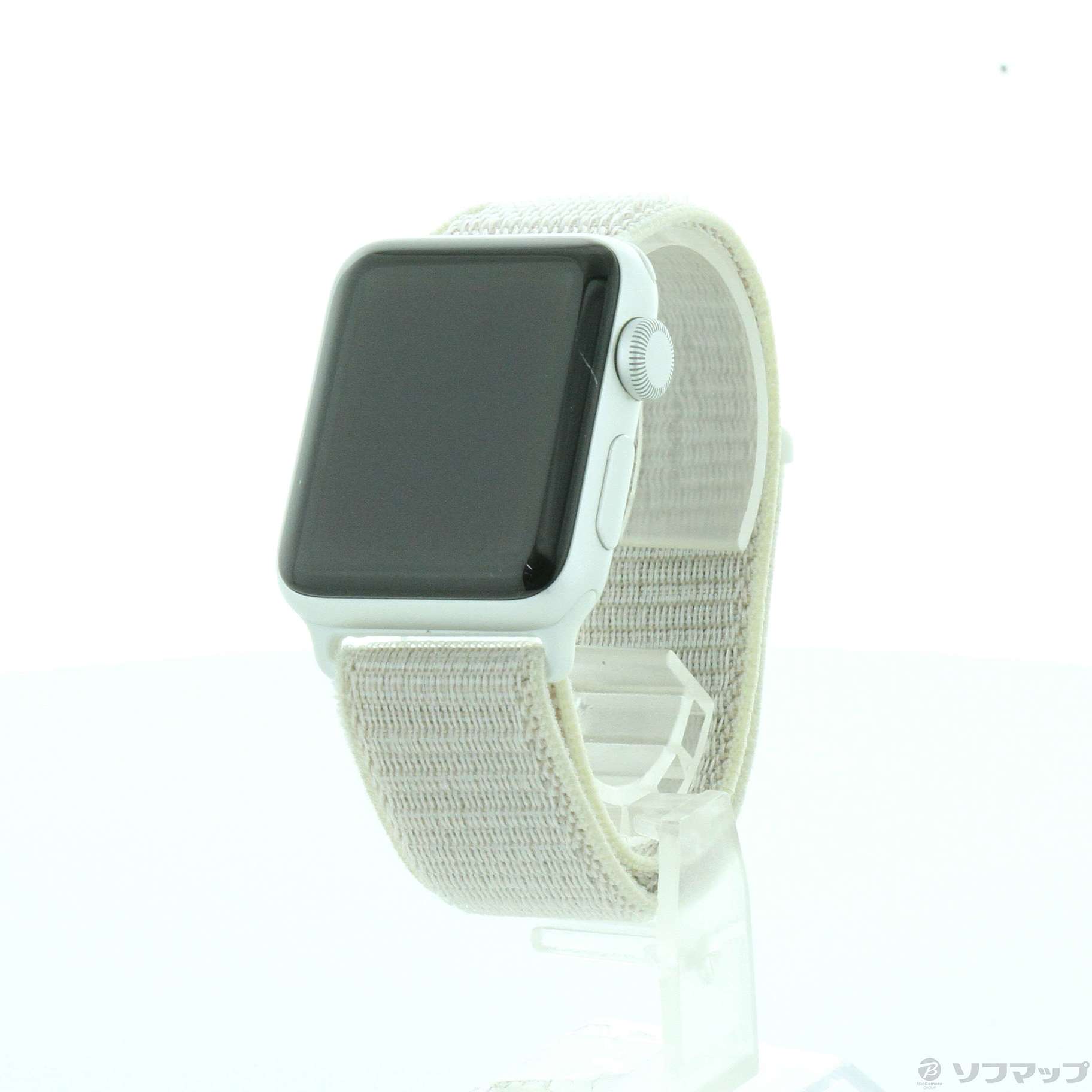 セール対象品 Apple Watch Series 2 38mm シルバーアルミニウムケース パールウーブンナイロン