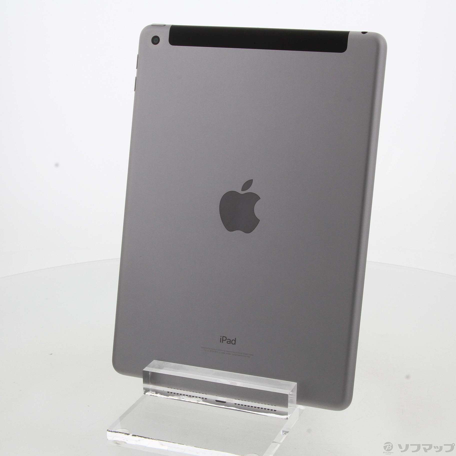 au】iPad 第6世代 (128GB) スペースグレー-