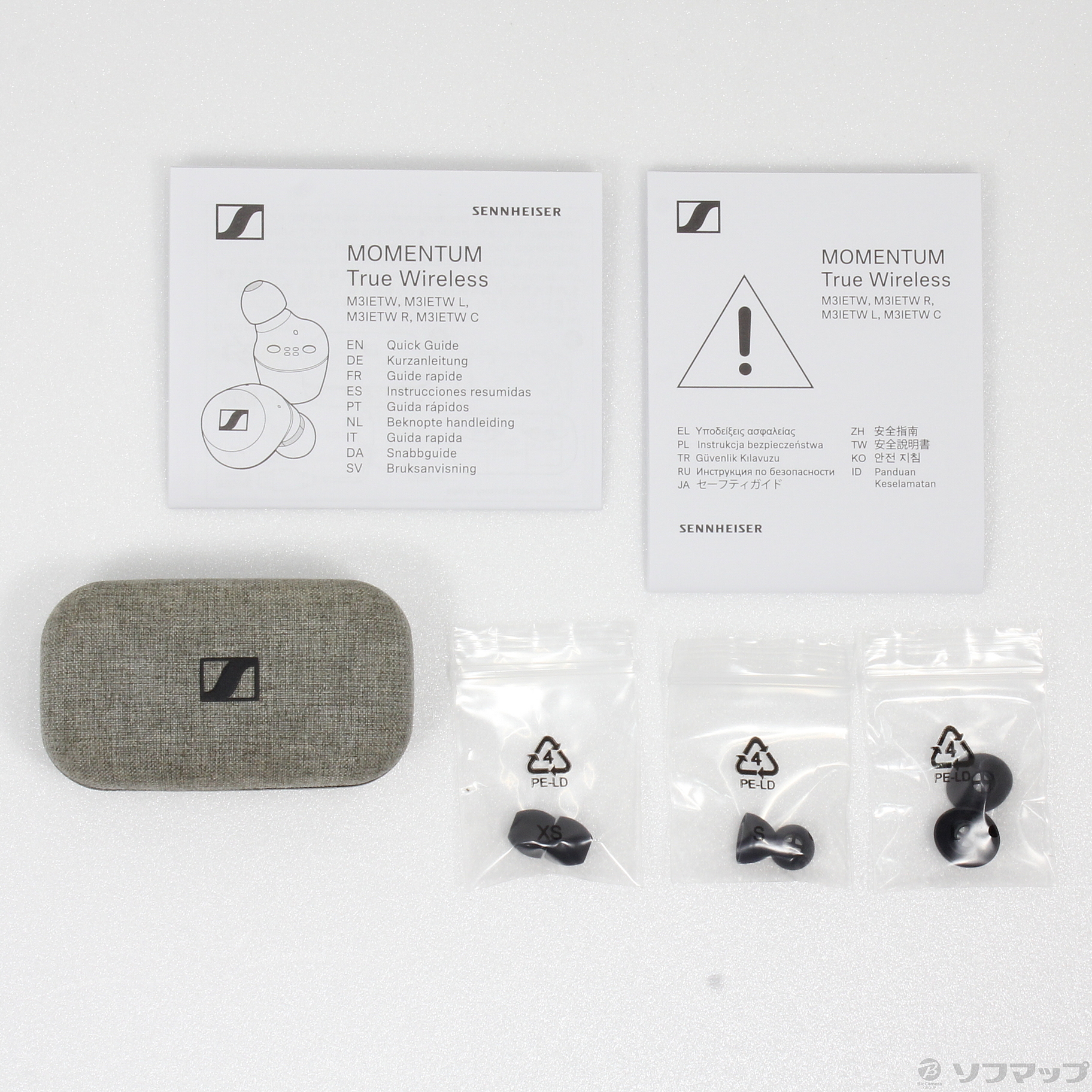 中古】MOMENTUM True Wireless M3IETW ブラック [2133038509875