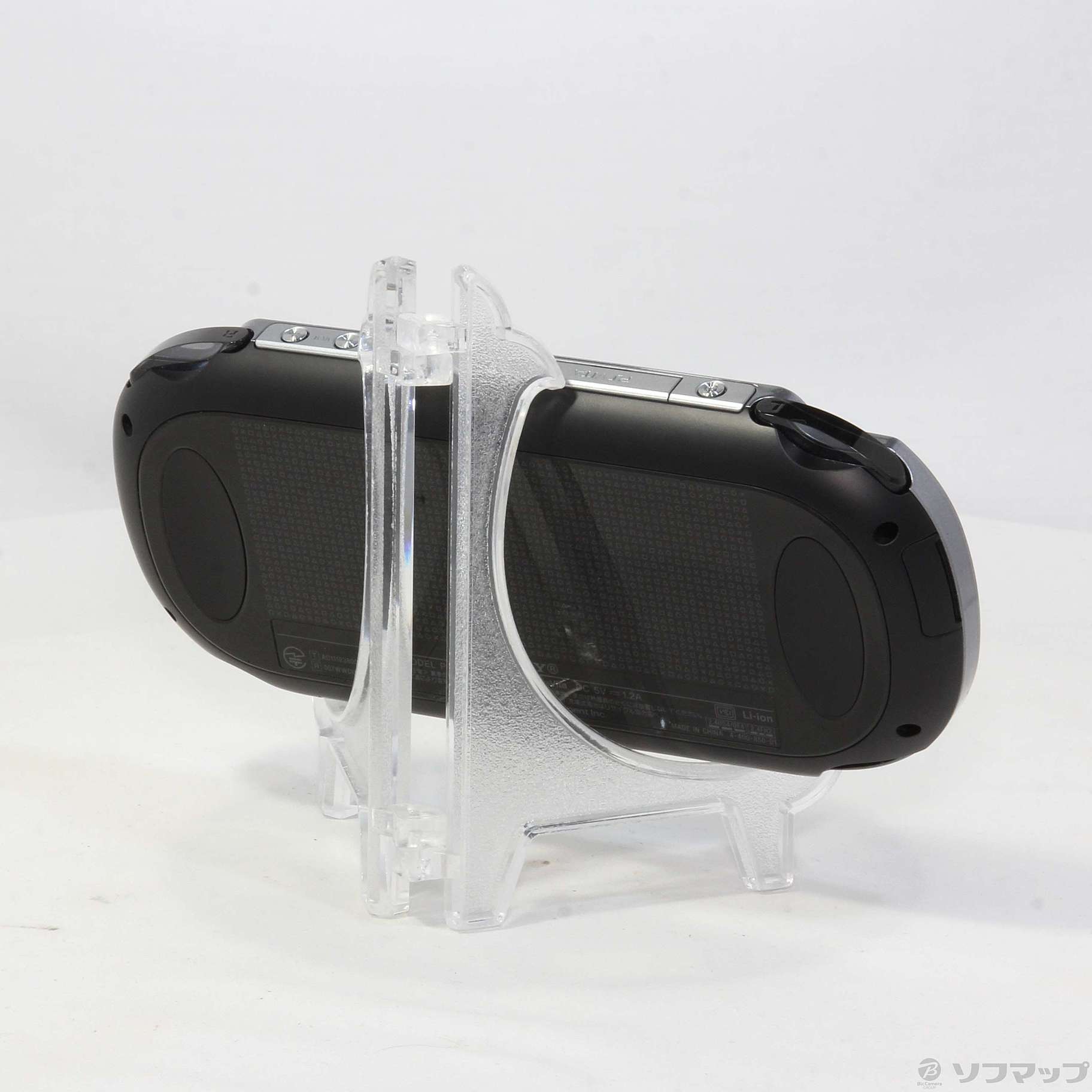 SONY - PS Vita  クリスタル ブラック PCH 1100 中古】PlayStation Vita 3G／WI-FIモデル クリスタルブラック