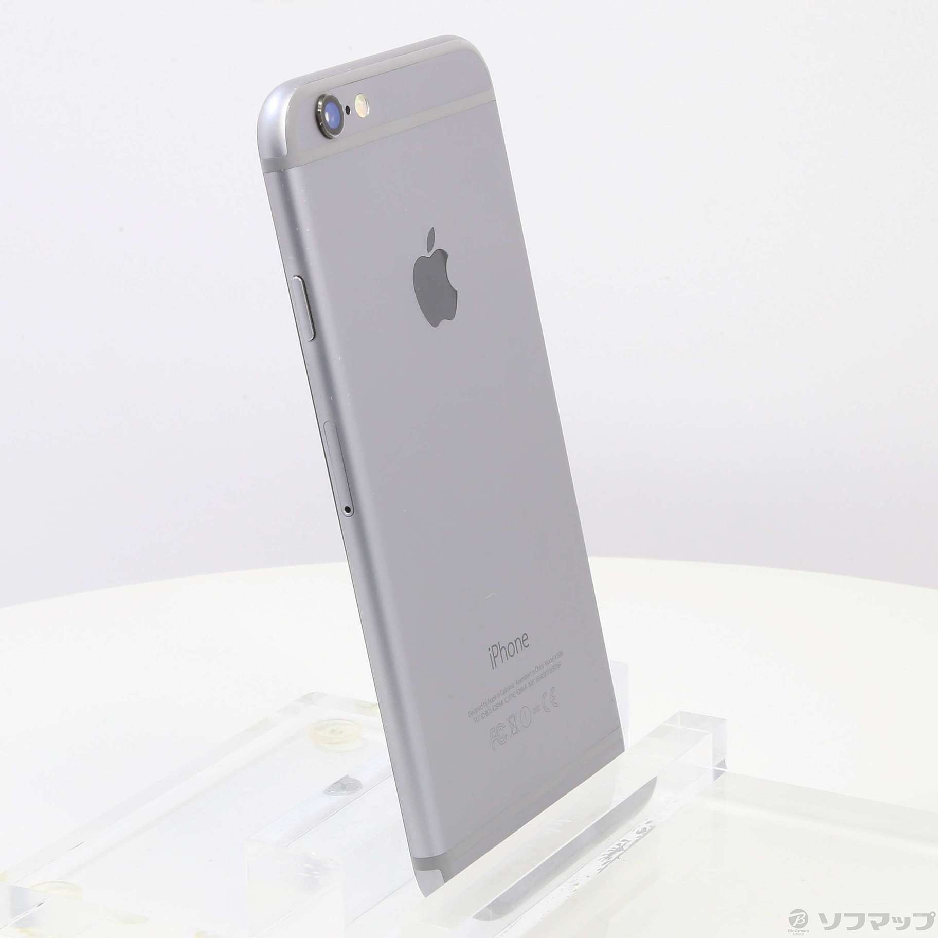 中古】iPhone6 16GB スペースグレイ MG472J／A au [2133038513339