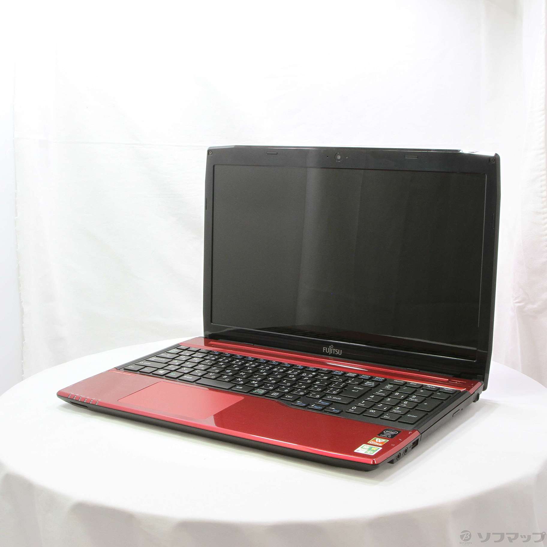 格安安心パソコン LIFEBOOK AH45／M FMVA45MRP2 ルビーレッド