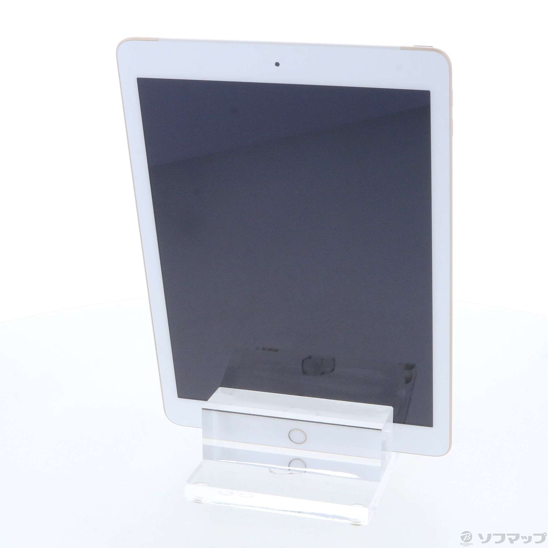 中古】iPad 第5世代 128GB ゴールド MPG52J／A docomoロック解除SIM