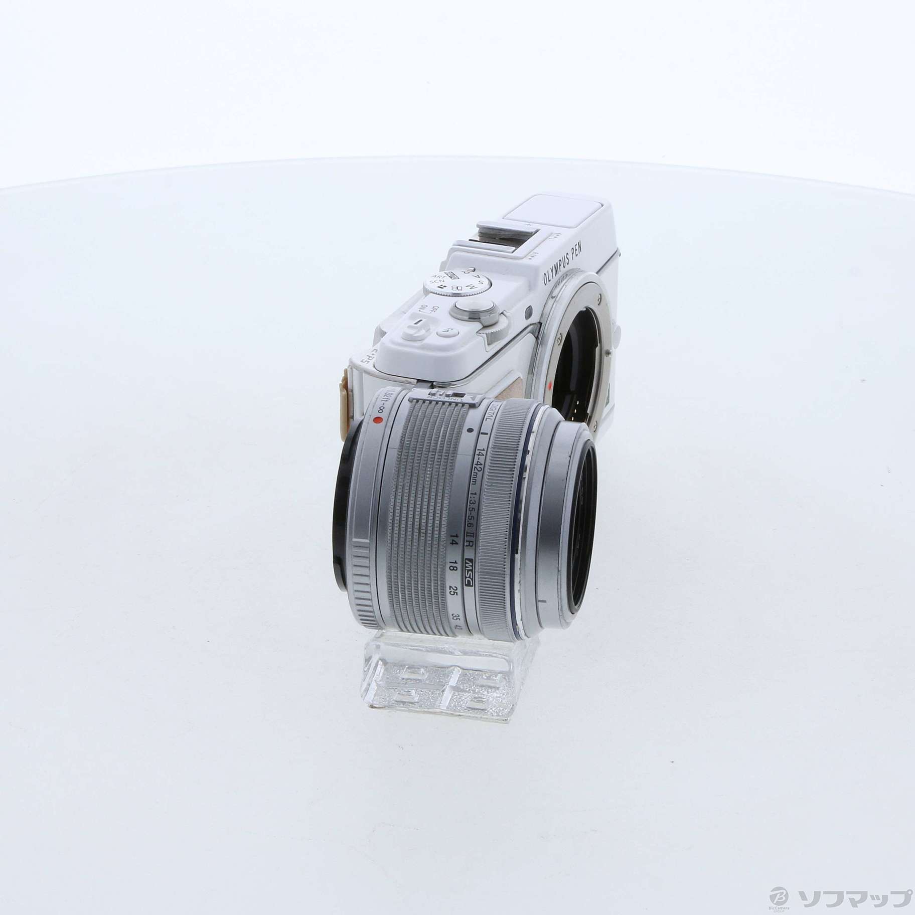 中古】PEN E-P5 14-42mm レンズキット プレミアムモデル(1605万画素 