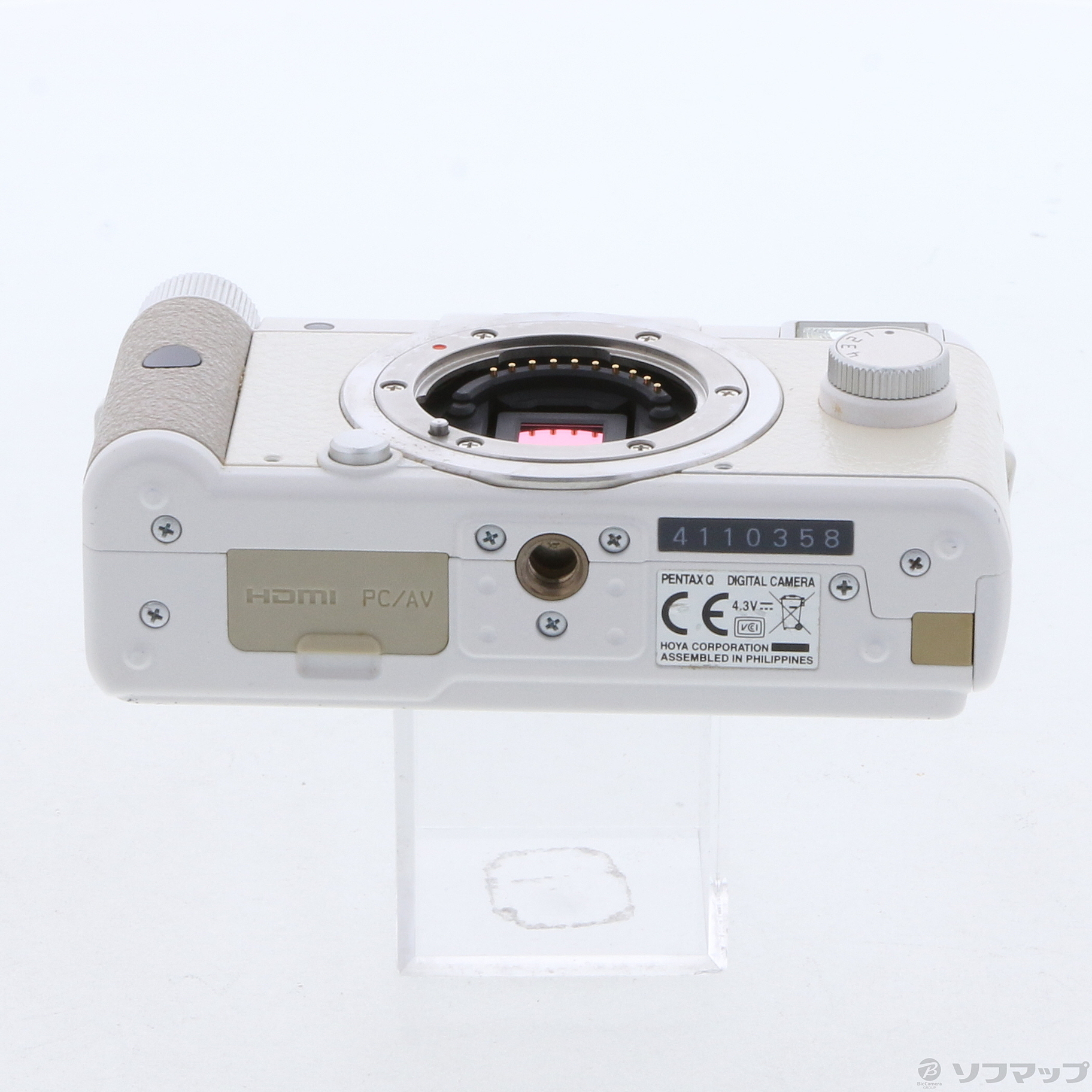 中古】PENTAX Q レンズキット (1240万画素／ホワイト／SDXC) ◇03/25(金)値下げ！ [2133038555803] -  リコレ！|ビックカメラグループ ソフマップの中古通販サイト