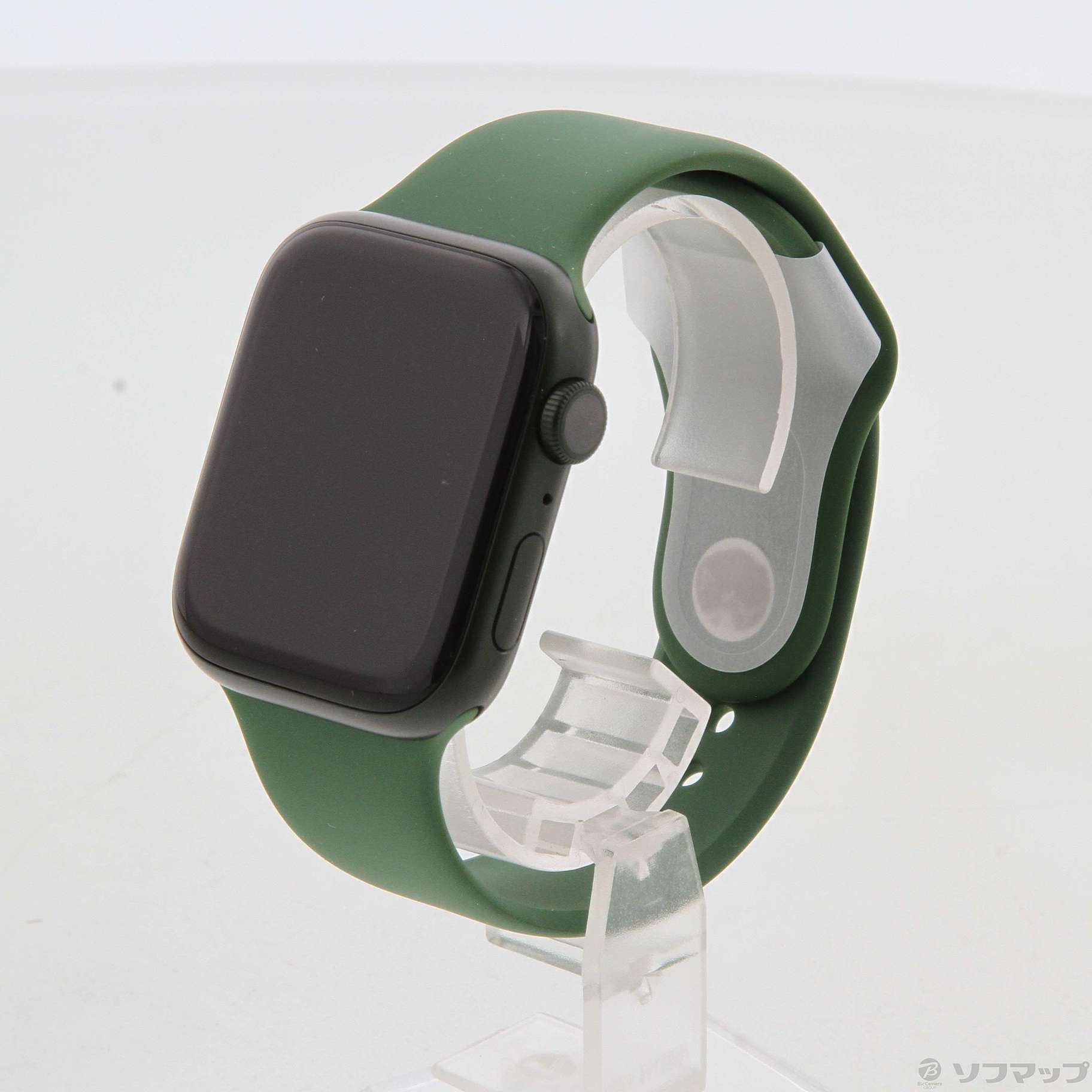 中古】Apple Watch Series 7 GPS 45mm グリーンアルミニウムケース クローバースポーツバンド [2133038582236]  - リコレ！|ソフマップの中古通販サイト