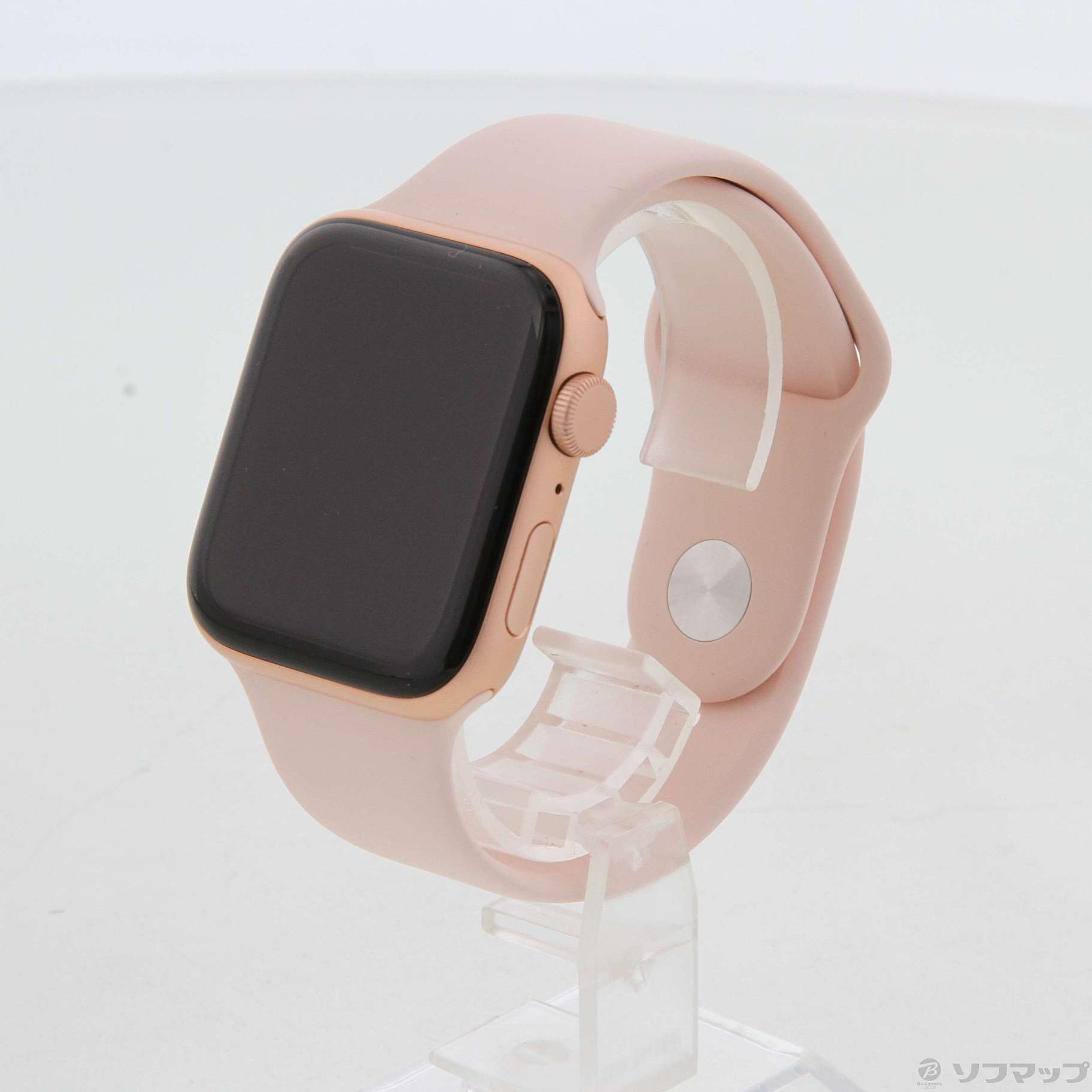 Apple Watch SE GPS 44mm ゴールドアルミニウムケース ピンクサンドスポーツバンド