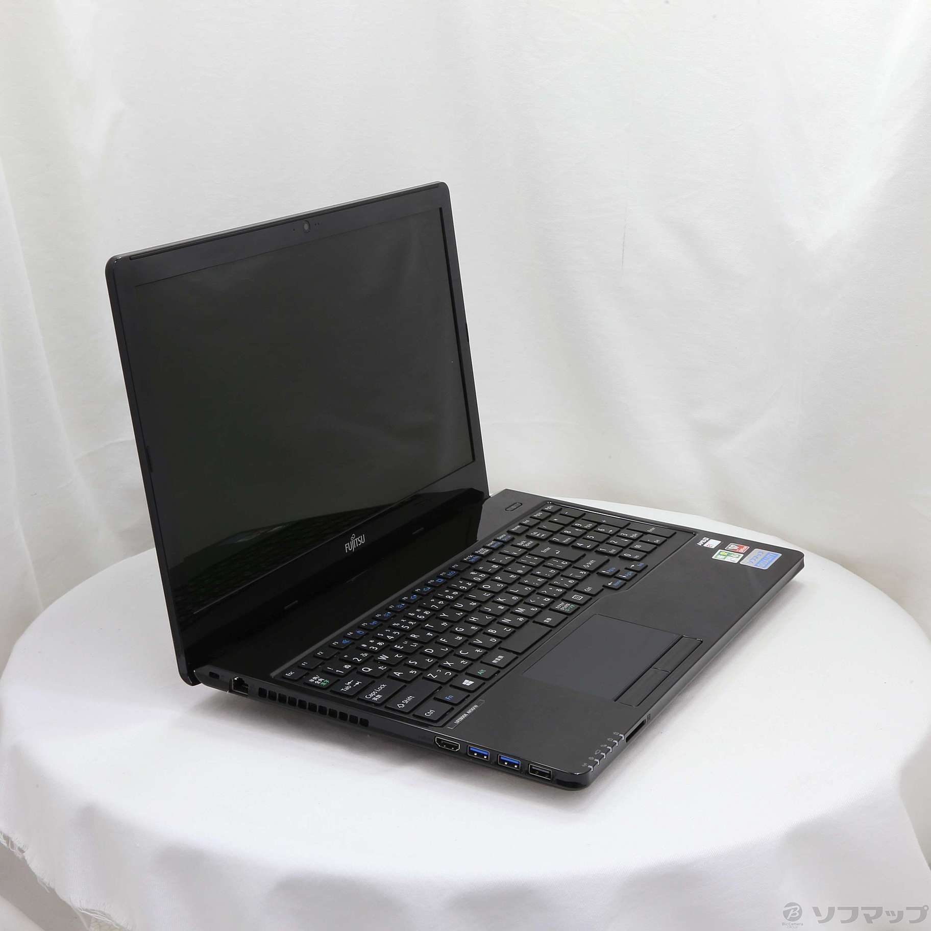 中古】格安安心パソコン LIFEBOOK AH30／W FMVA30WB4 マットブラック