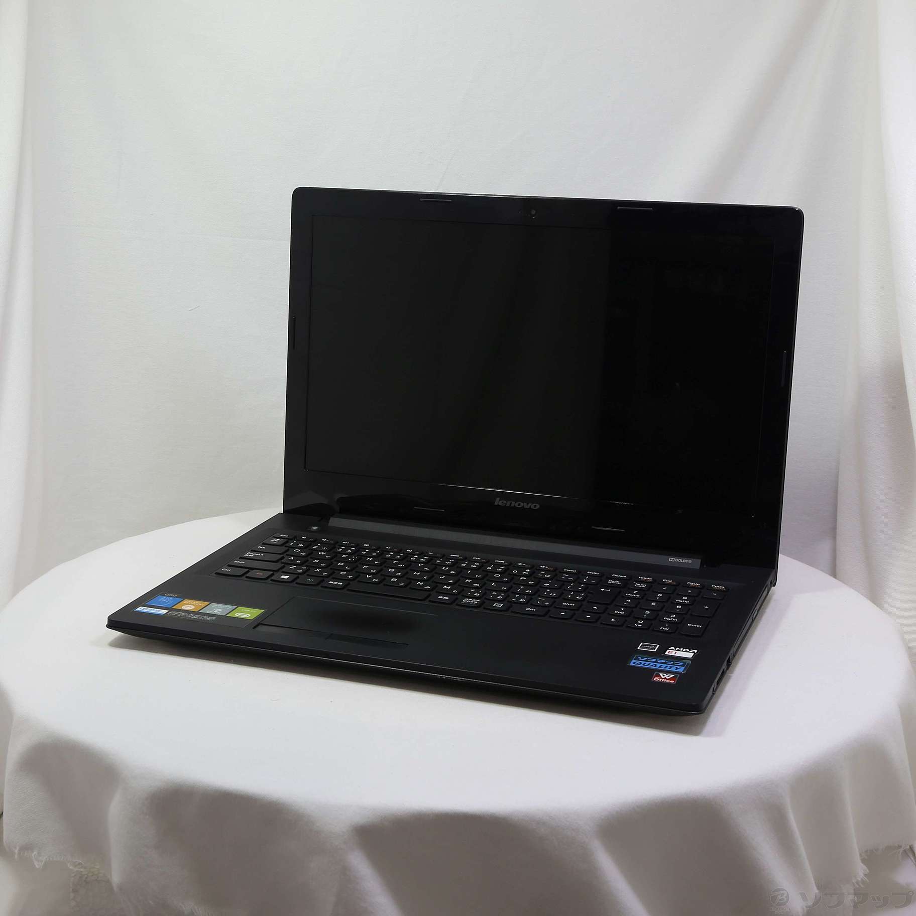 中古】格安安心パソコン Lenovo G50 80E301KQJP エボニー