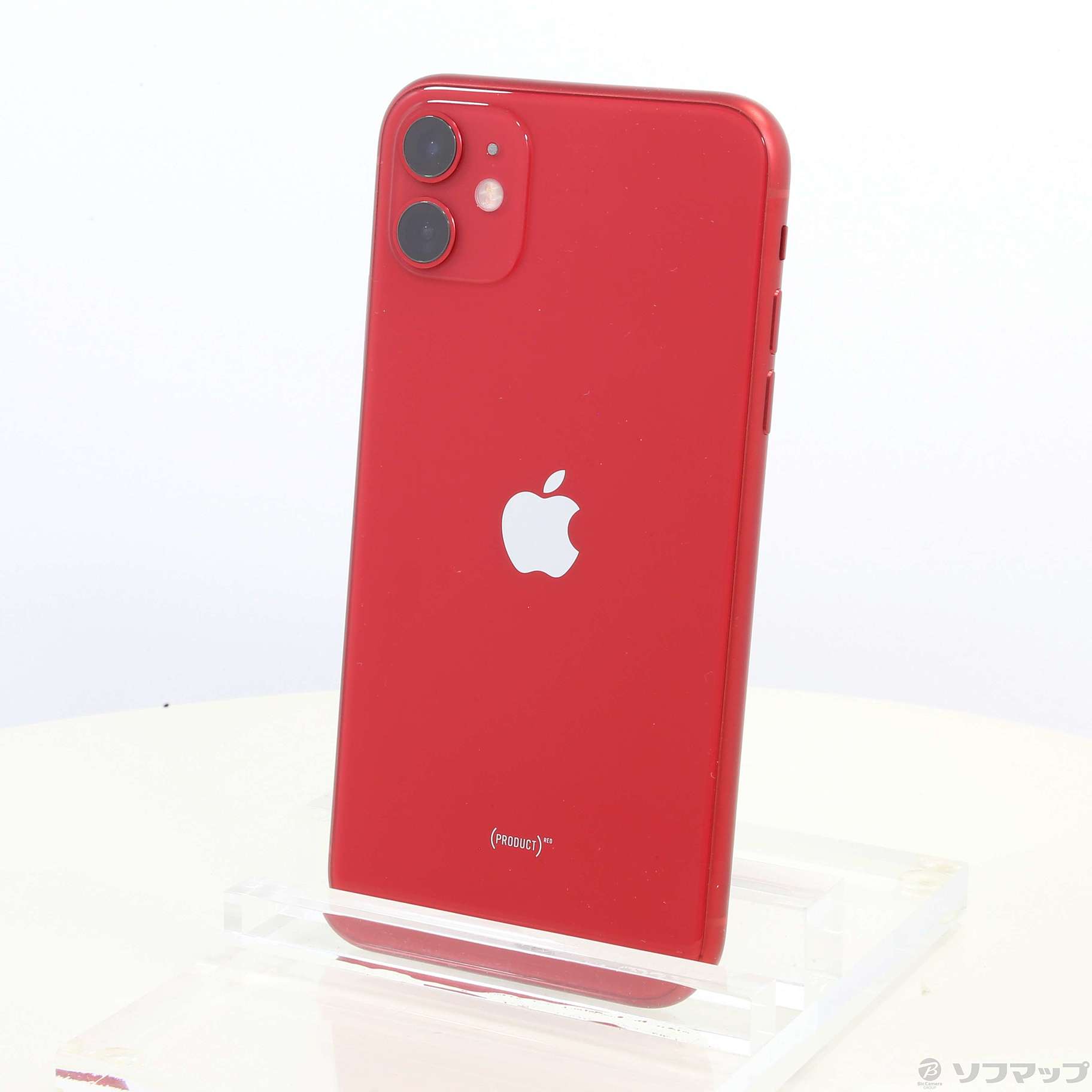 中古】セール対象品 iPhone11 64GB プロダクトレッド MWLV2J／A SIM