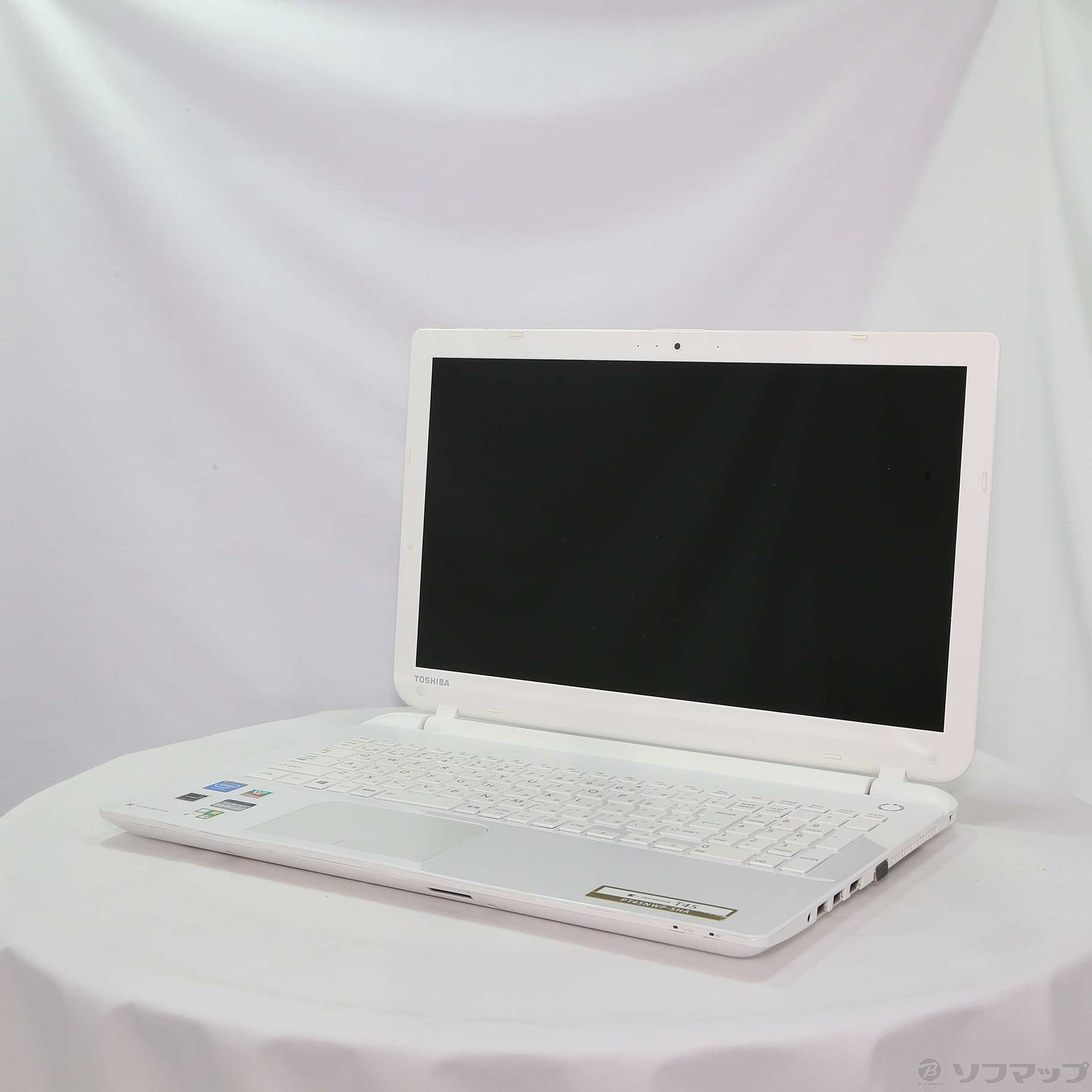グレイ系限定版 TOSHIBA ノートパソコン dynabook T45/E リュクス 【中古美品】 【美品】TOSHIBA dynabook T45/E リュクスホワイト… ノートPC