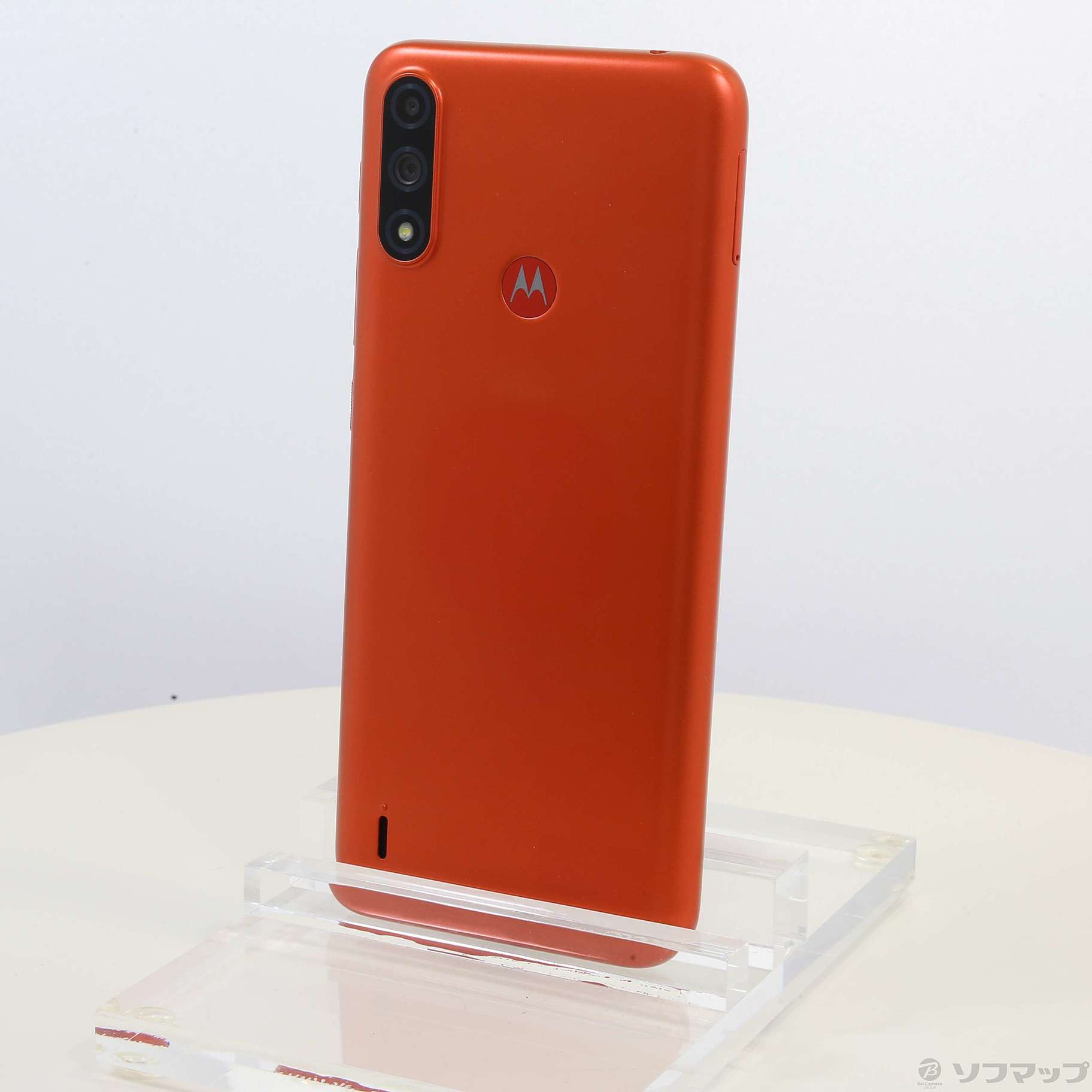 中古】〔展示品〕 moto e7 power 32GB コーラルレッド PAN40001JP SIM ...