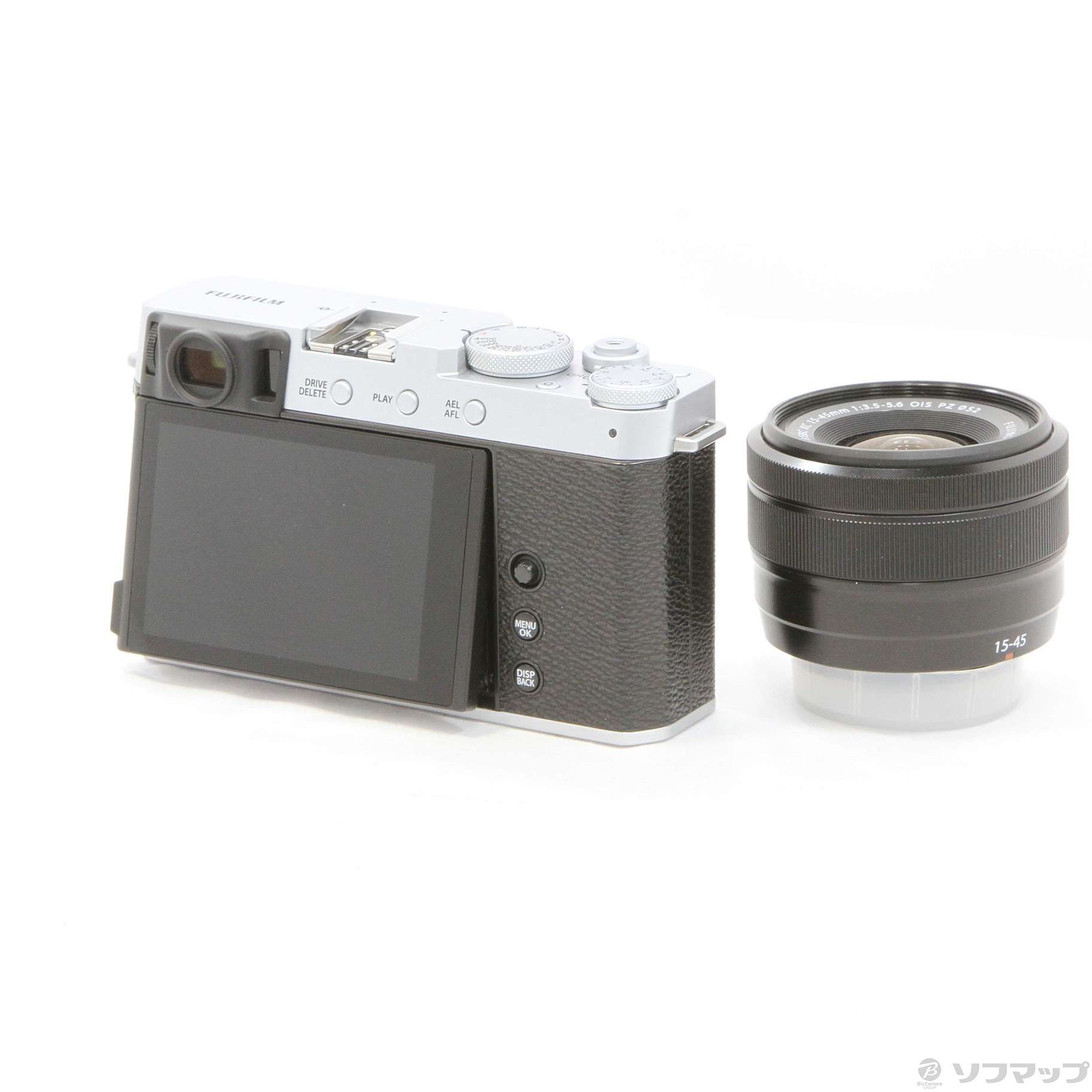 中古】〔展示品〕 FUJIFILM X-E4 XC15-45mmレンズキット シルバー [2133038652861] -  リコレ！|ビックカメラグループ ソフマップの中古通販サイト