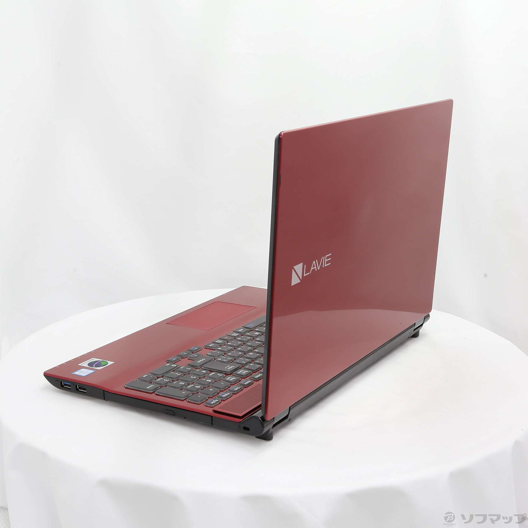中古】LaVie Note Standard PC-NS750EAR クリスタルレッド 〔NEC