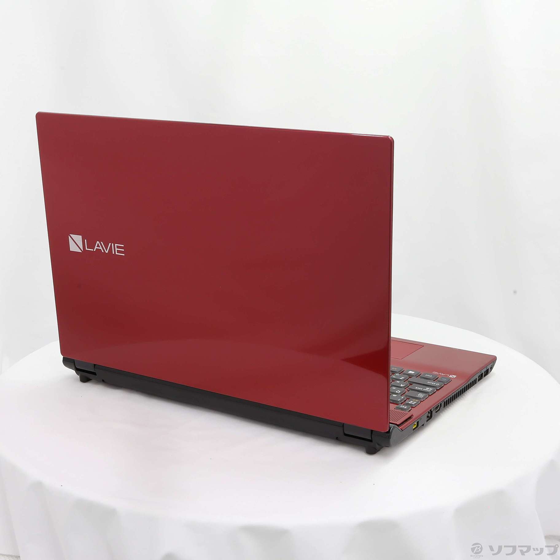 中古】LaVie Note Standard PC-NS750EAR クリスタルレッド 〔NEC
