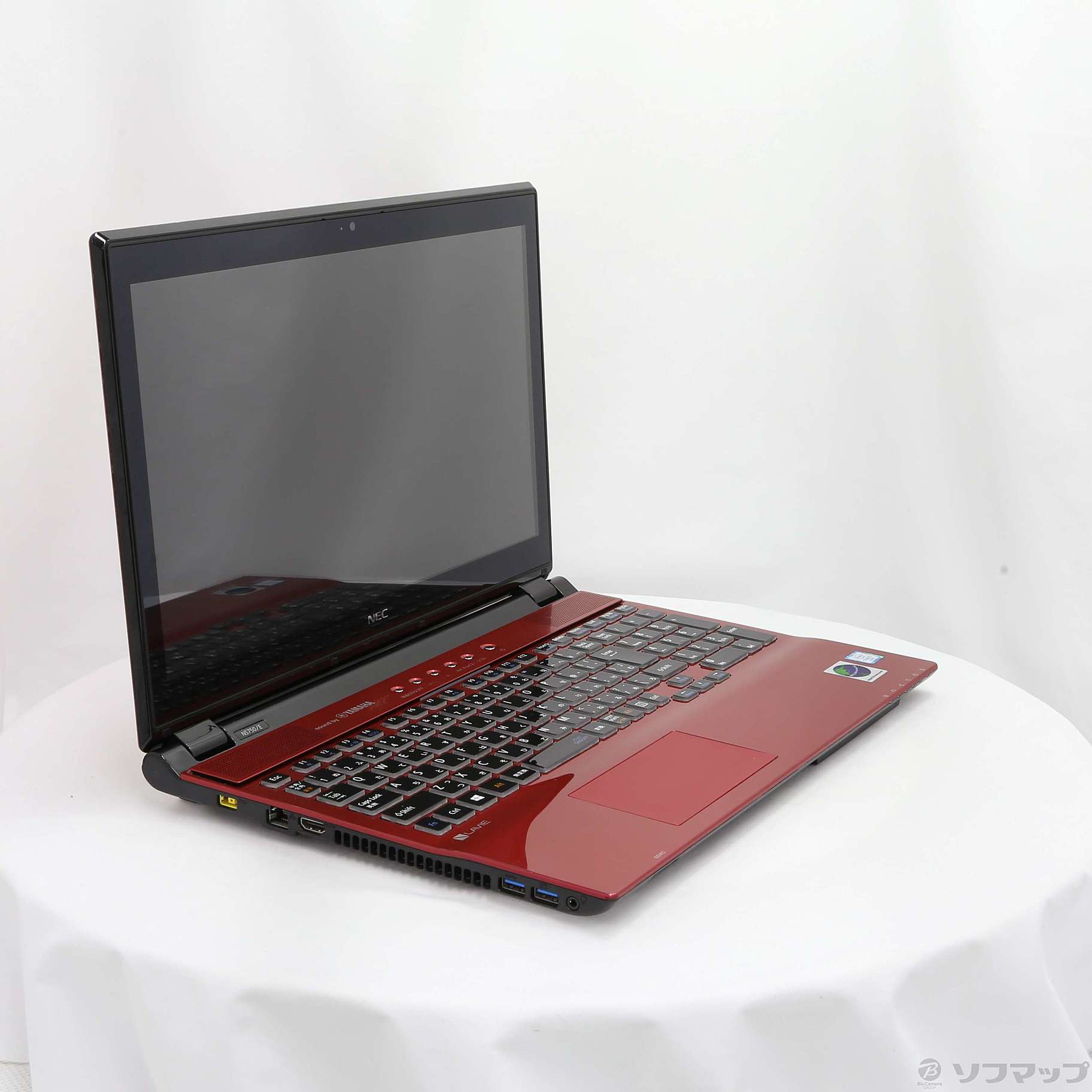 中古】LaVie Note Standard PC-NS750EAR クリスタルレッド 〔NEC