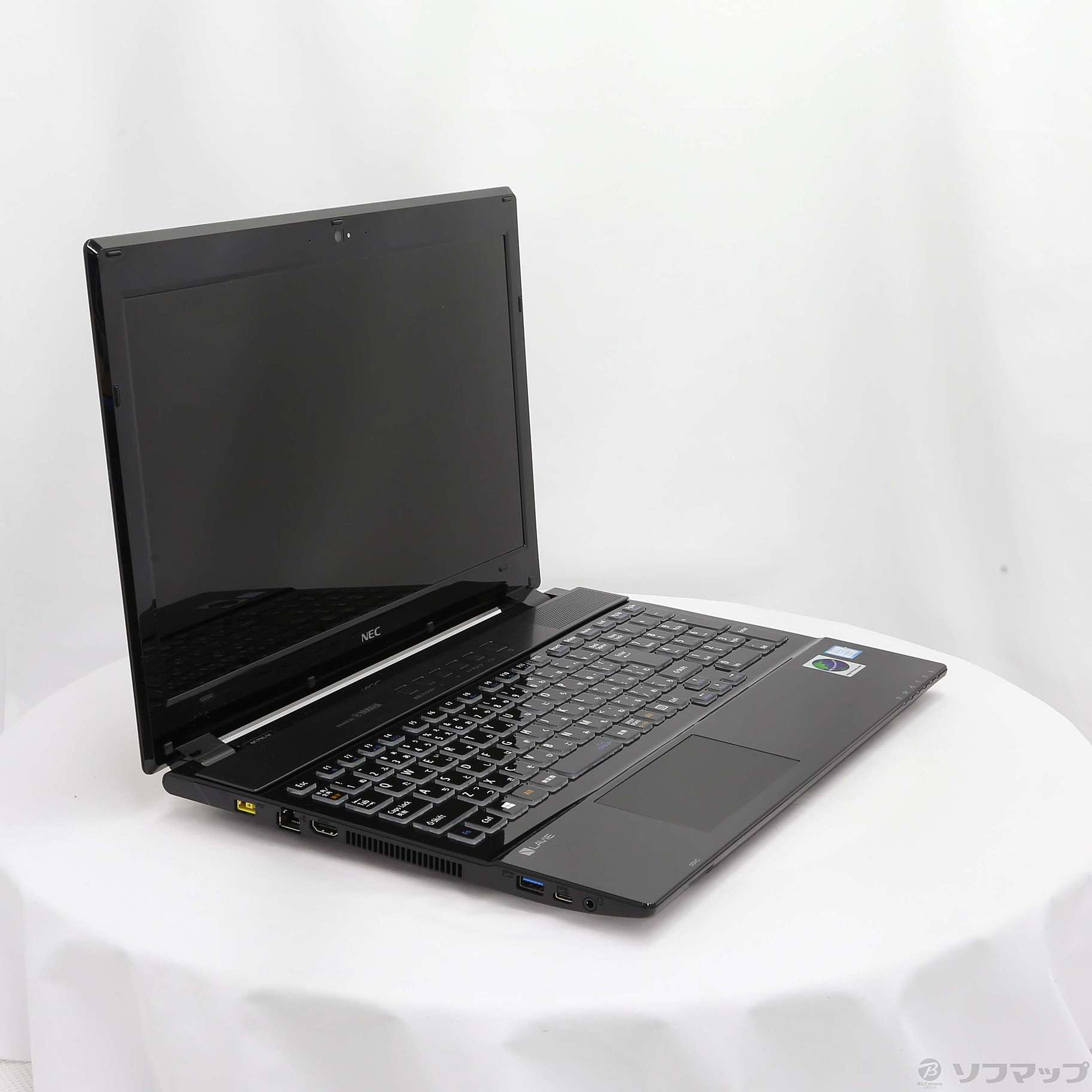 中古】LaVie Note Standard PC-NS750HAB クリスタルブラック 〔NEC