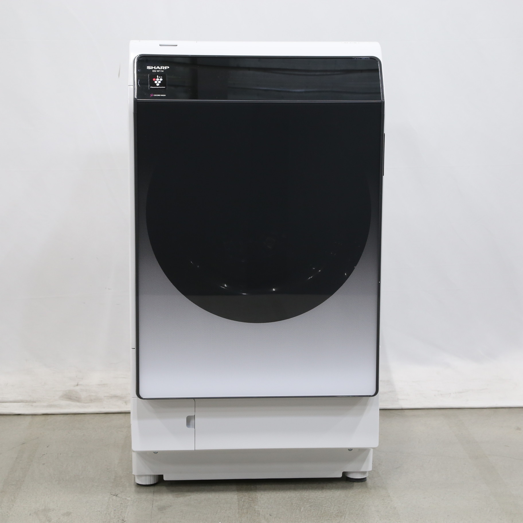 中古】〔展示品〕 ドラム式洗濯乾燥機 シルバー系 ES-W114-SL ［洗濯