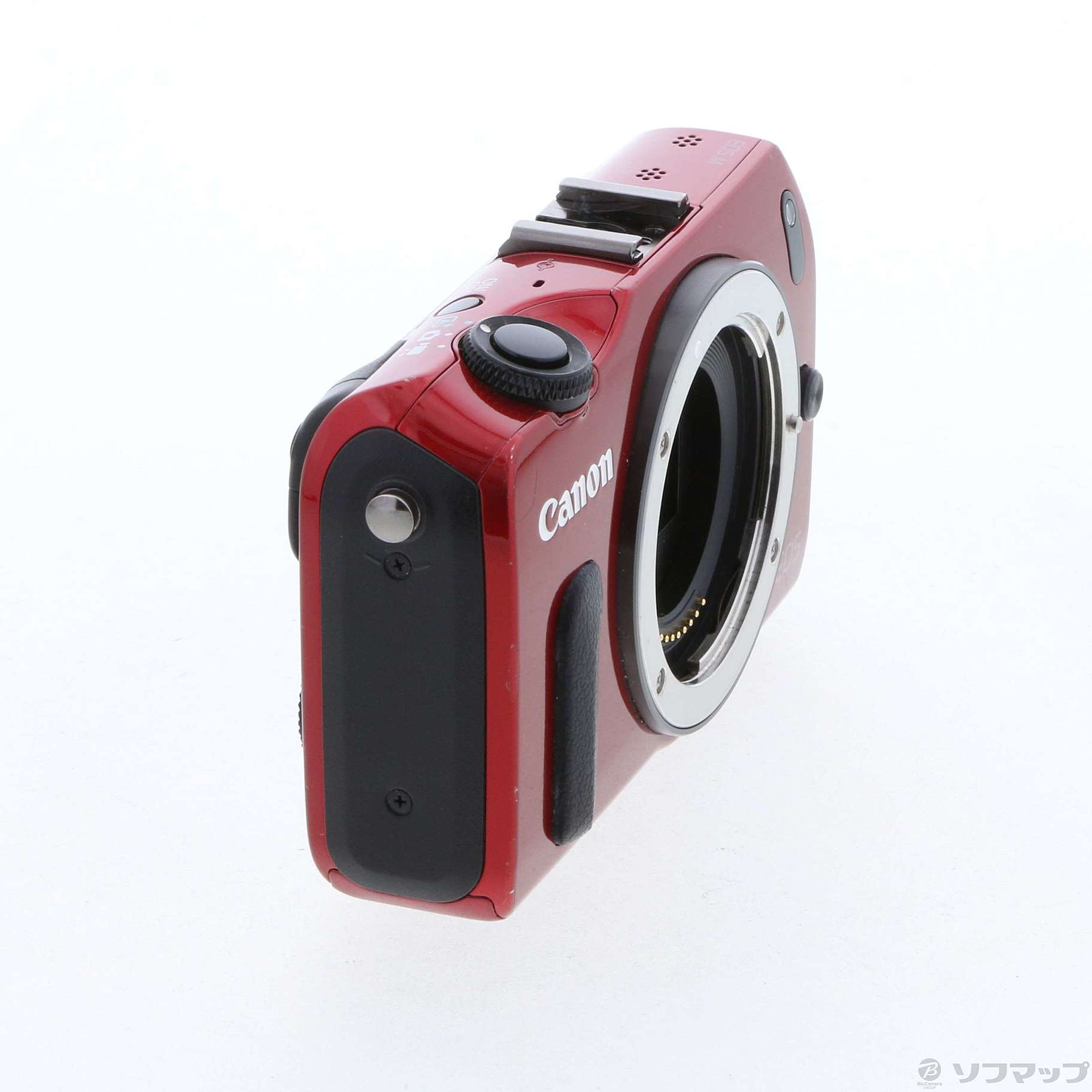 中古】EOS M ボディ (1800万画素／SDXC／レッド) [2133038681328