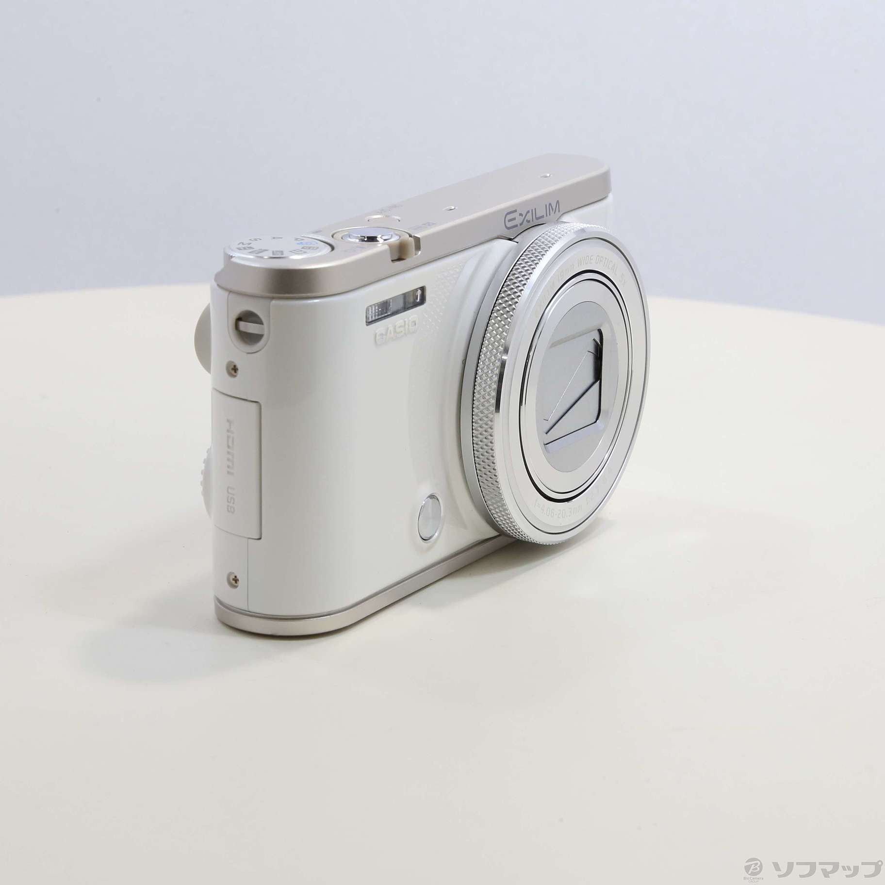 中古】HIGH SPEED EXILIM EX-ZR4000 ホワイト (1210万画素／12倍