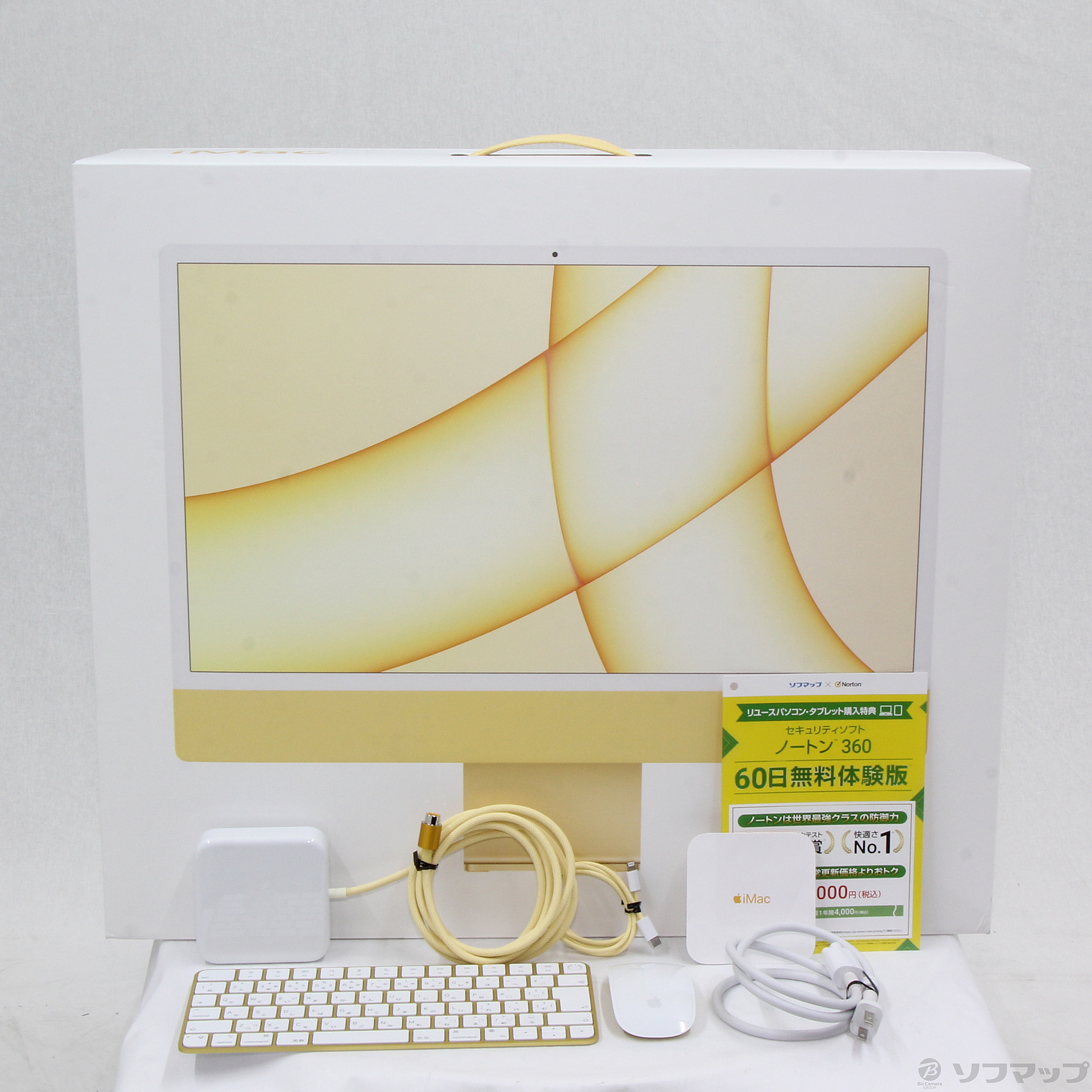 中古】iMac 24-inch Mid 2021 Z12T Apple M1 8コアCPU_8コアGPU 16GB