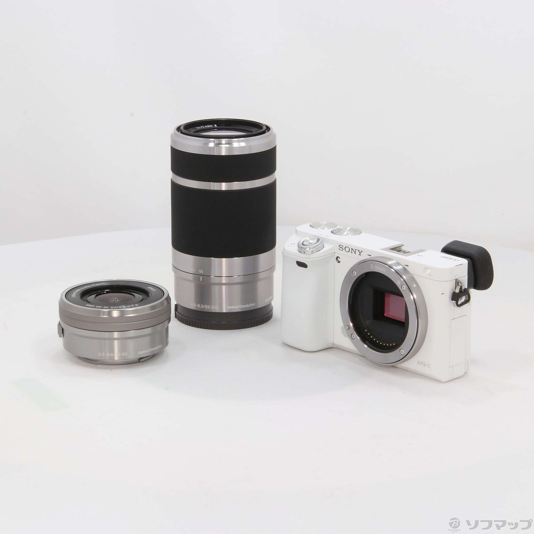 中古】α6000 ダブルズームレンズキット W ILCE-6000Y ホワイト