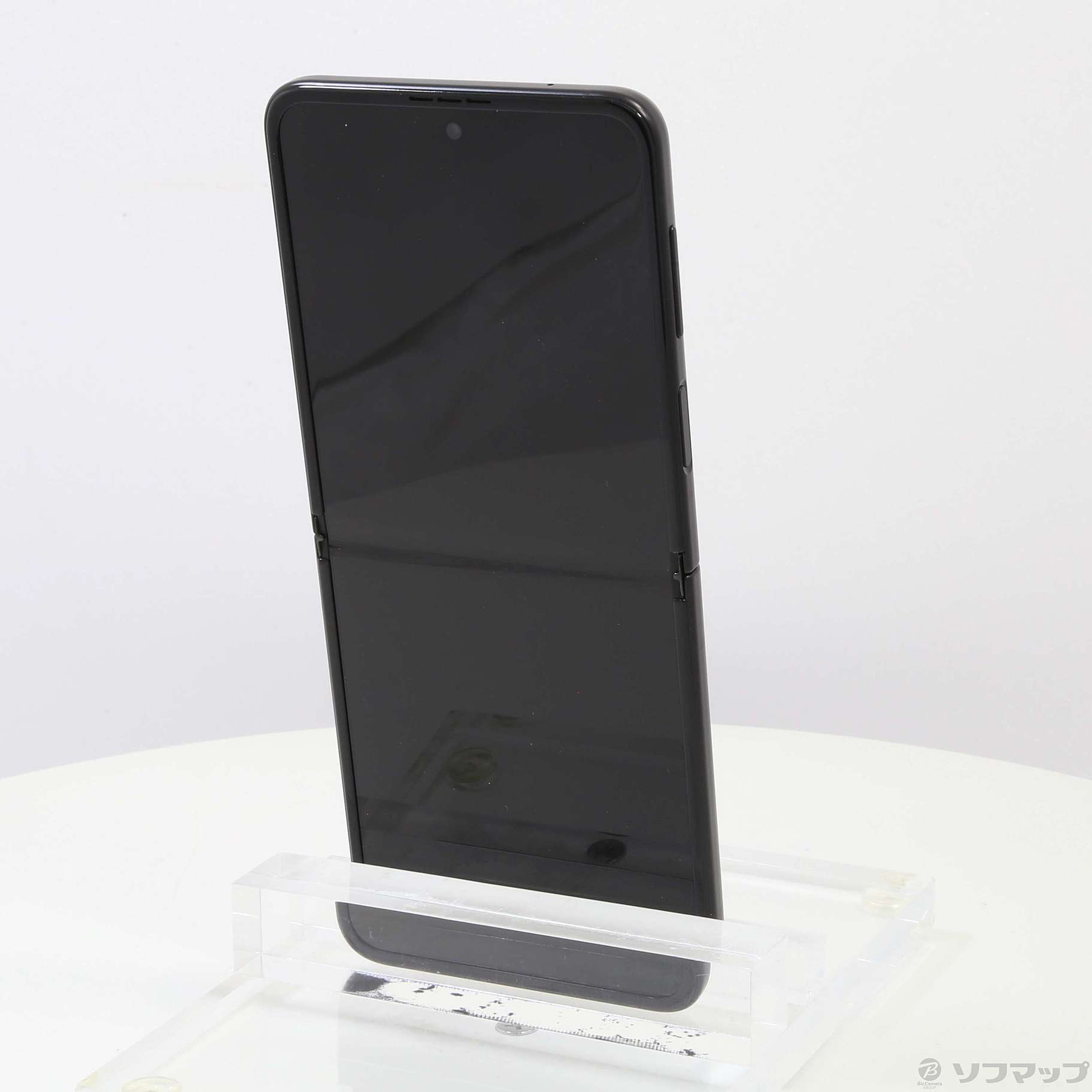 中古】Galaxy Z Flip3 5G 128GB ファントムブラック SC-54B SIMフリー