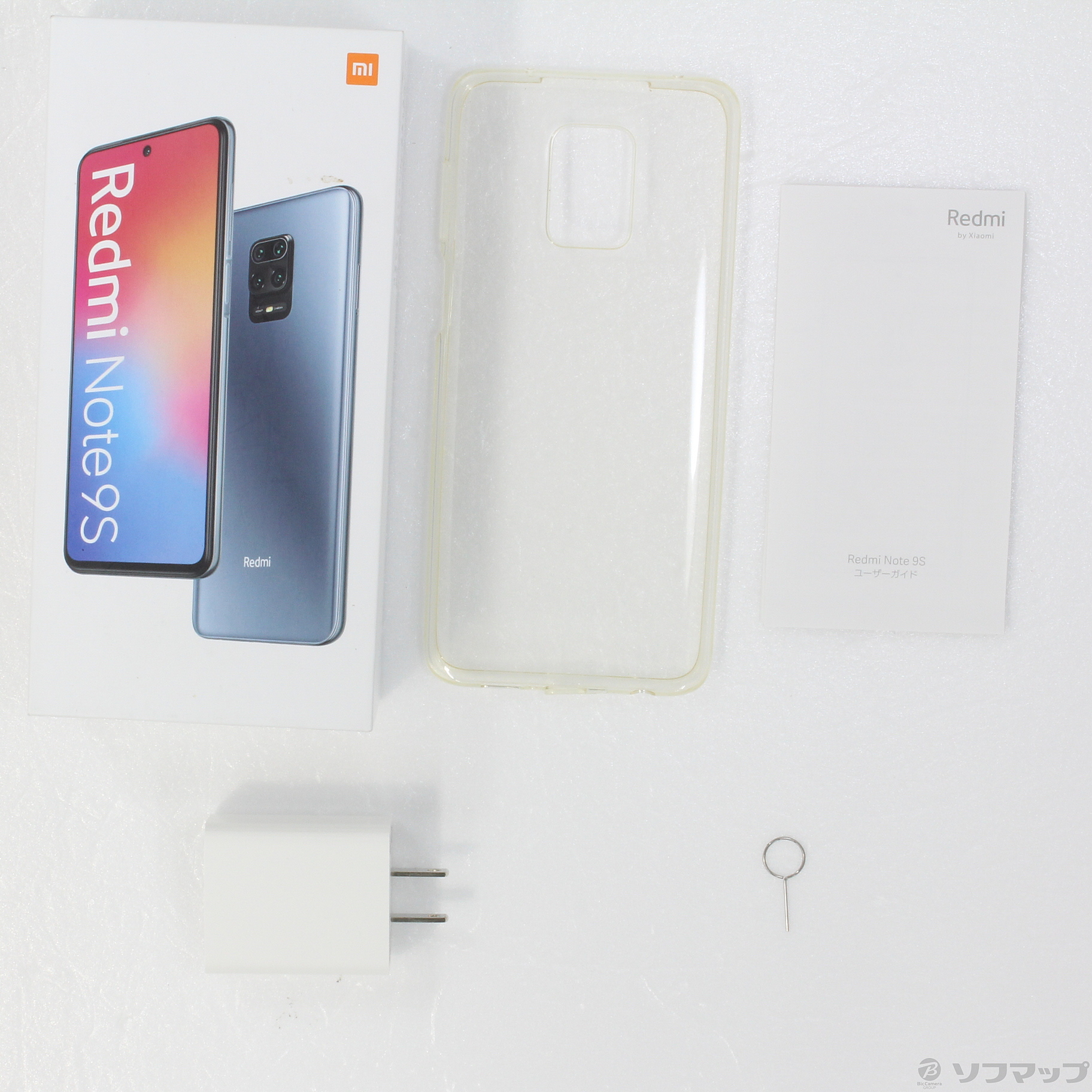 中古】Redmi Note 9S 64GB グレイシャーホワイト REDMI-NOTE9S4-64WH