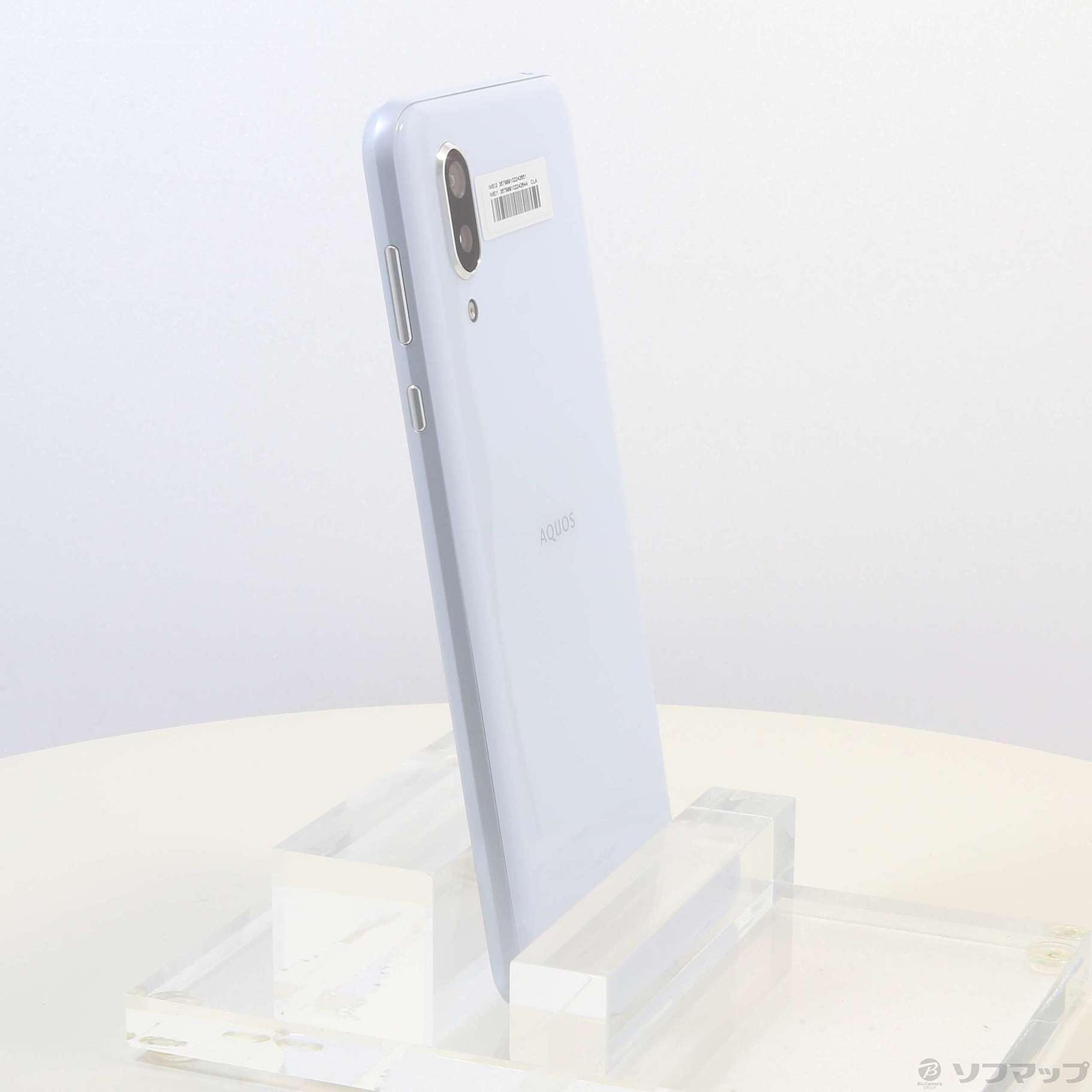 中古】〔展示品〕 AQUOS sense3 plus 128GB ホワイト SH-M11 SIMフリー