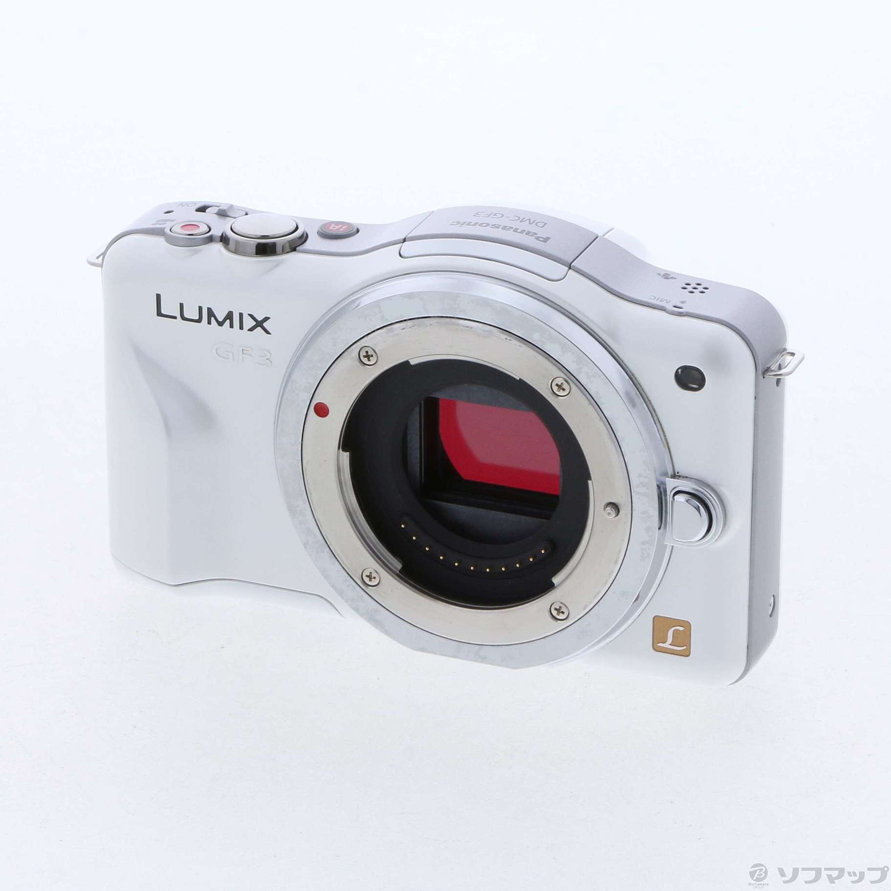 ランキングや新製品 Panasonic LUMIX DMC-GF3-W ボディ シェルホワイト