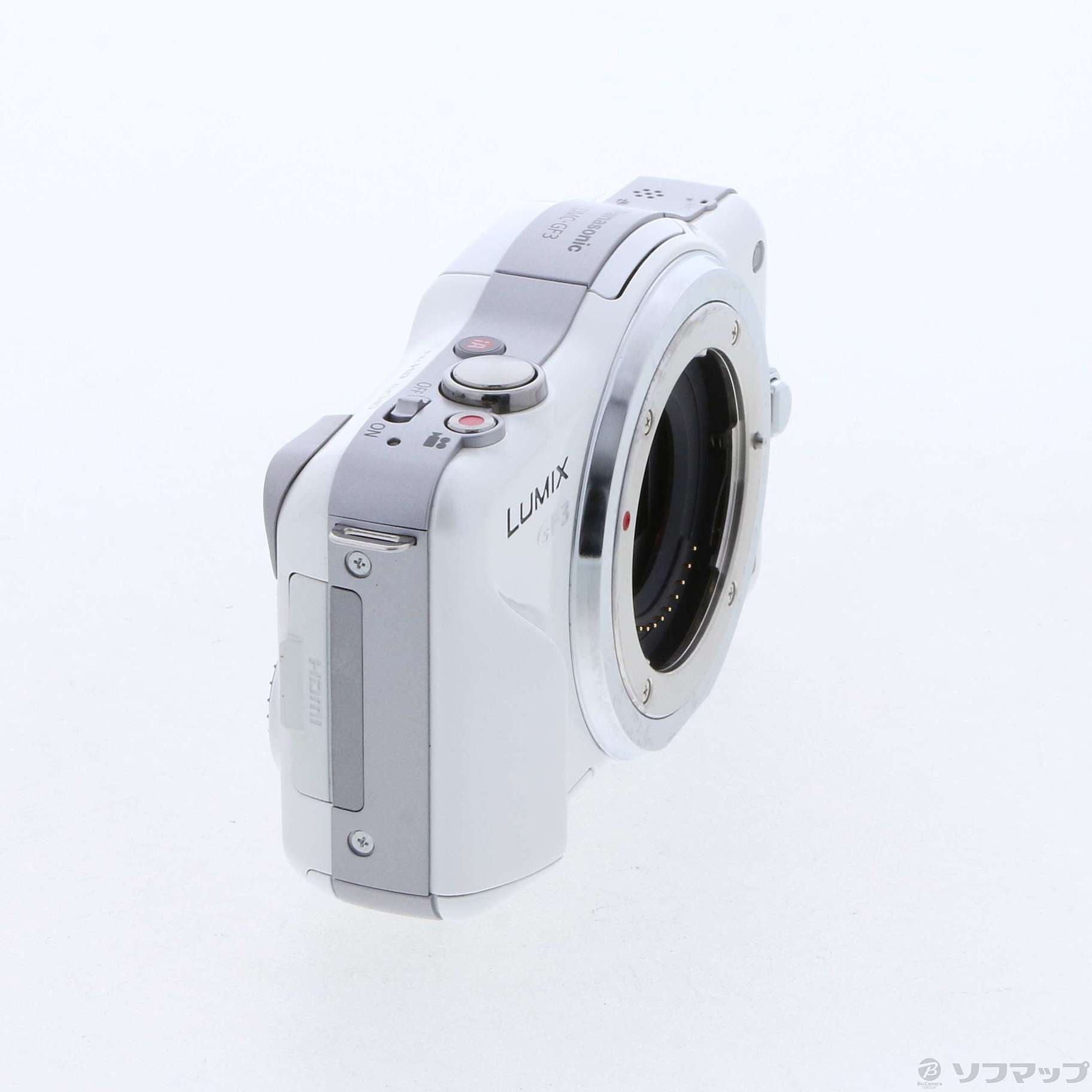 中古】LUMIX DMC-GF3-W ボディ シェルホワイト ◇05/25(水)値下げ 