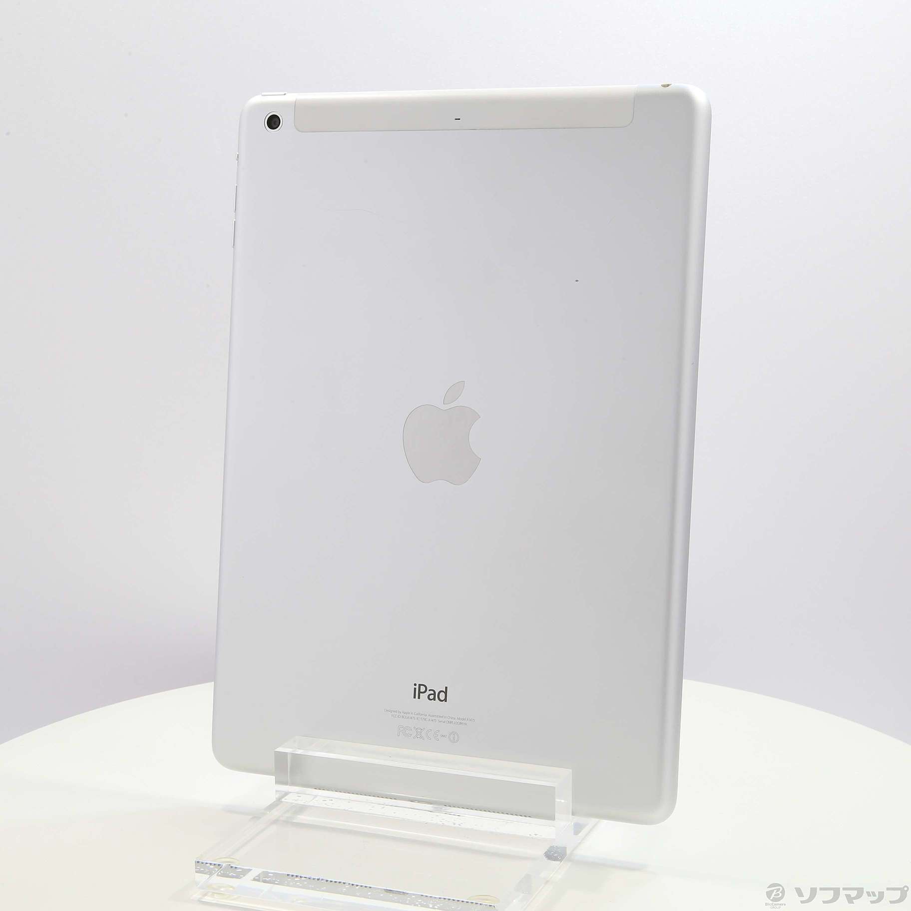 中古】iPad Air 128GB シルバー ME988J／A SoftBank [2133038746515