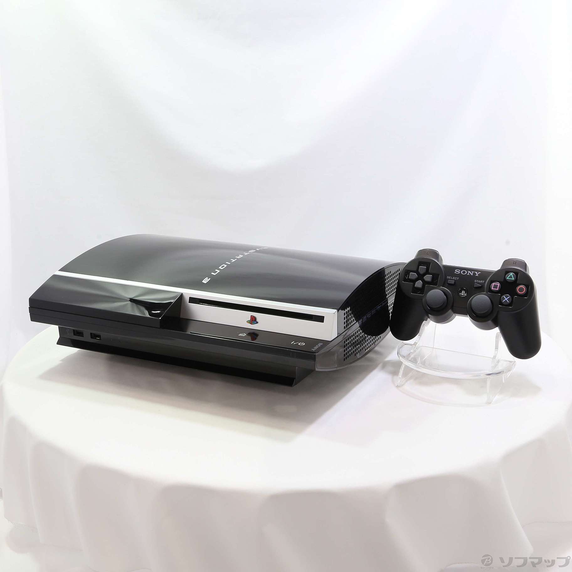 中古】PlayStation 3 80GB クリアブラック [2133038753230] - リコレ ...