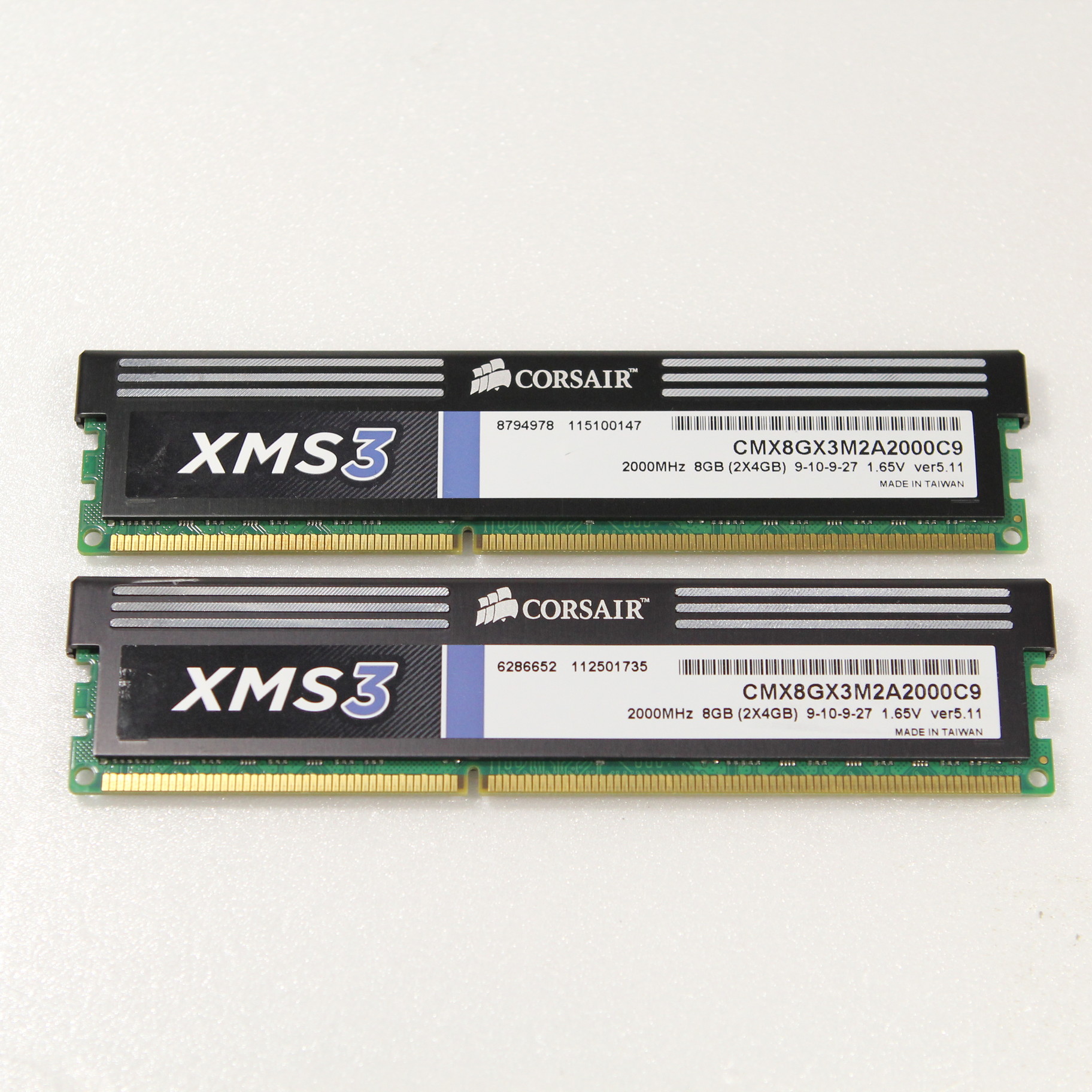 国内最安値！ CORSAIR XMS3 DDR3-1600MHz 4GB 2GB×2