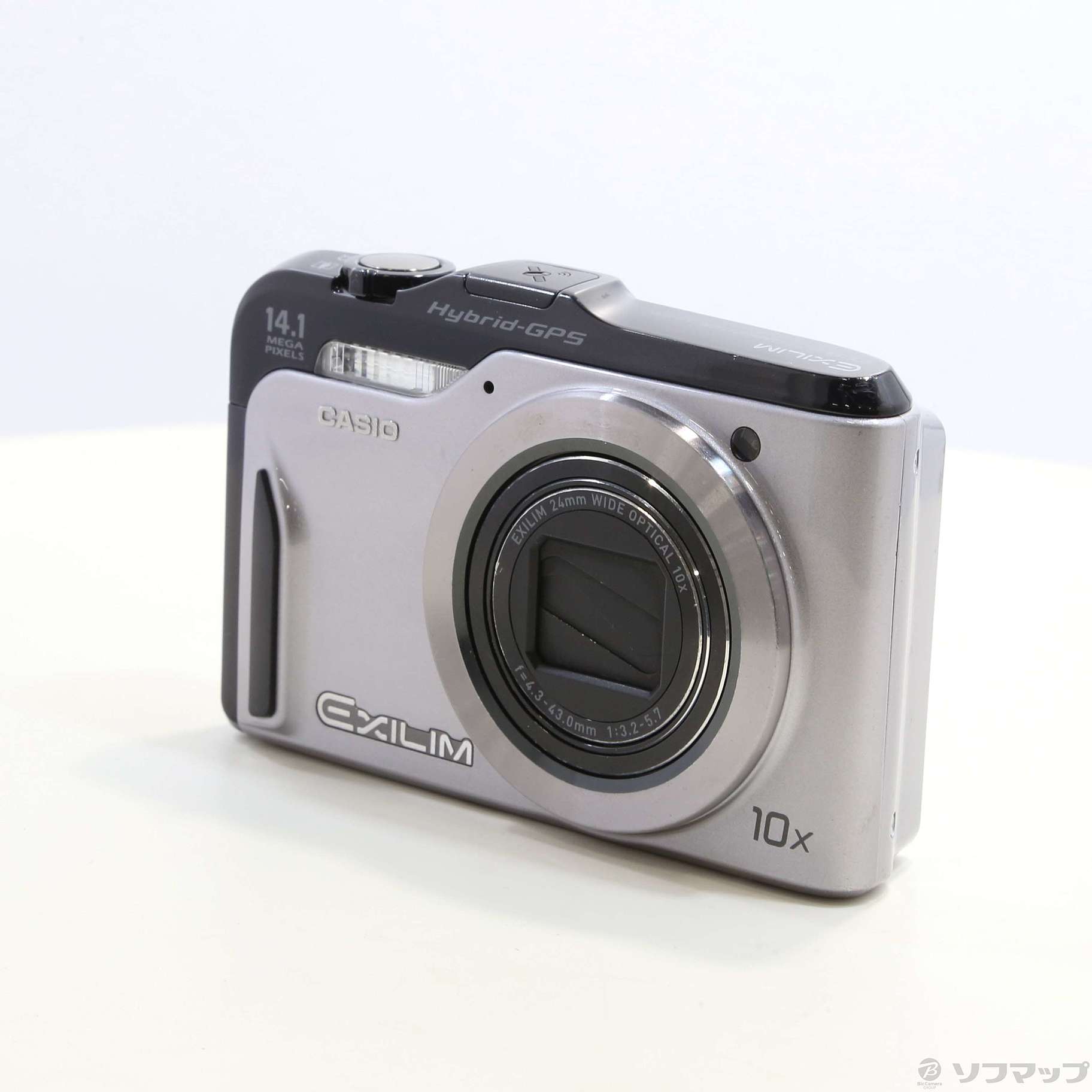 セール対象品 EXILIM Hi-ZOOM EX-H20G SR (1410万画素／10倍／シルバー／SDXC)