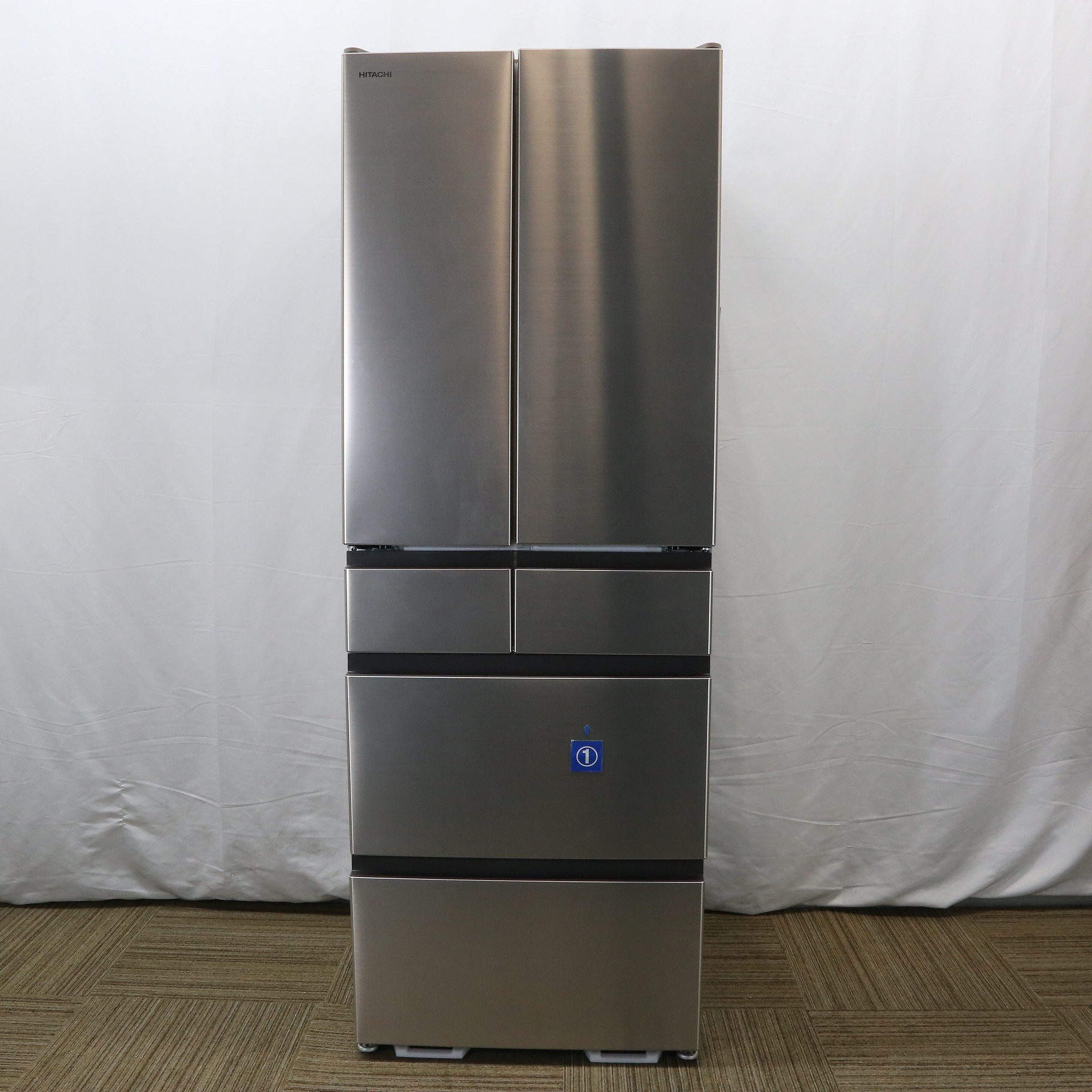 日立冷蔵庫 ノンフロン冷凍冷蔵庫R-H54R(N)型 シャンパン - 家電