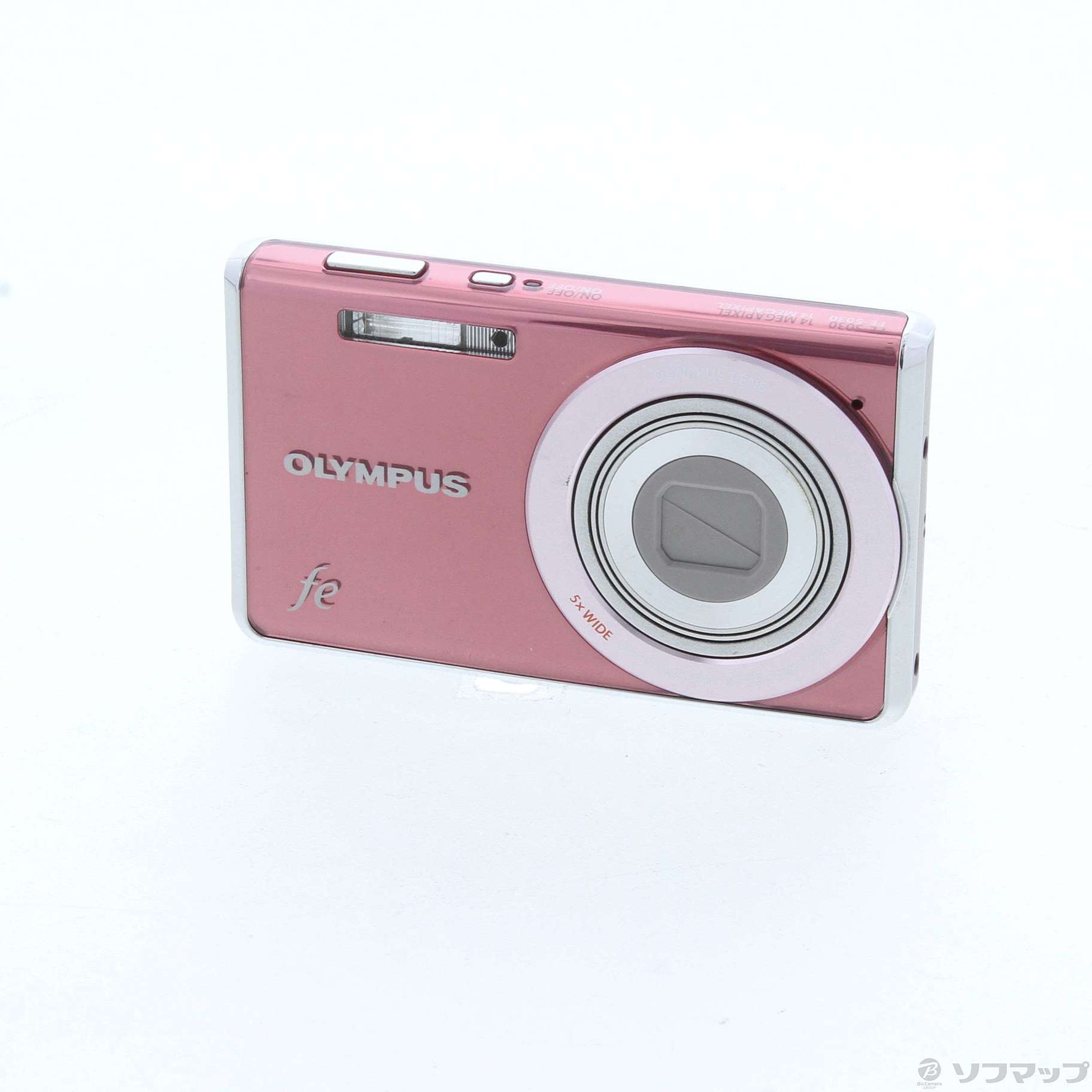 OLYMPUS オリンパス FE-5030 PINK ピンク カメラ デジカメ-