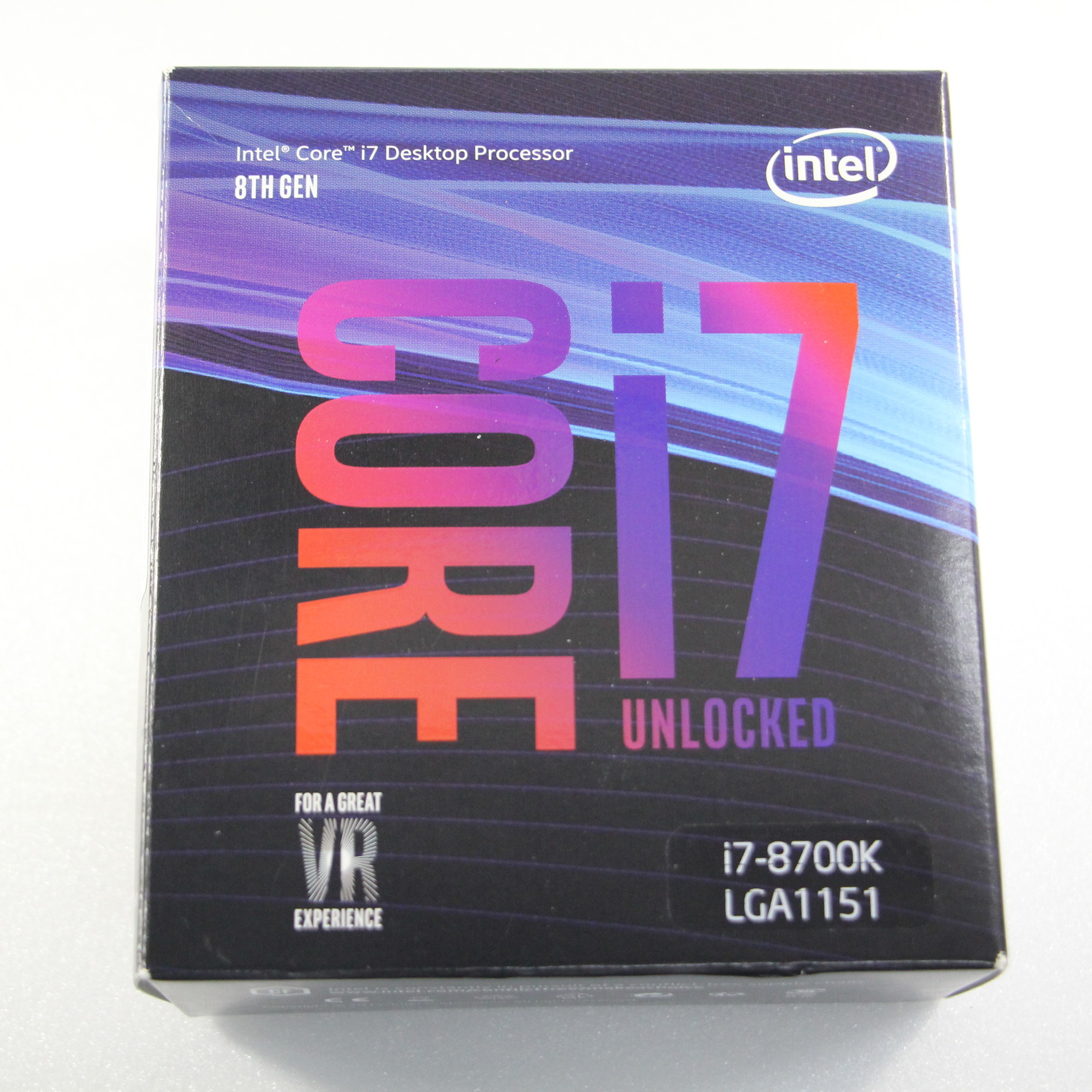 組み合わせ自由自在 Intel CPU Core i7-8700K 3.7GHz 12Mキャッシュ 6