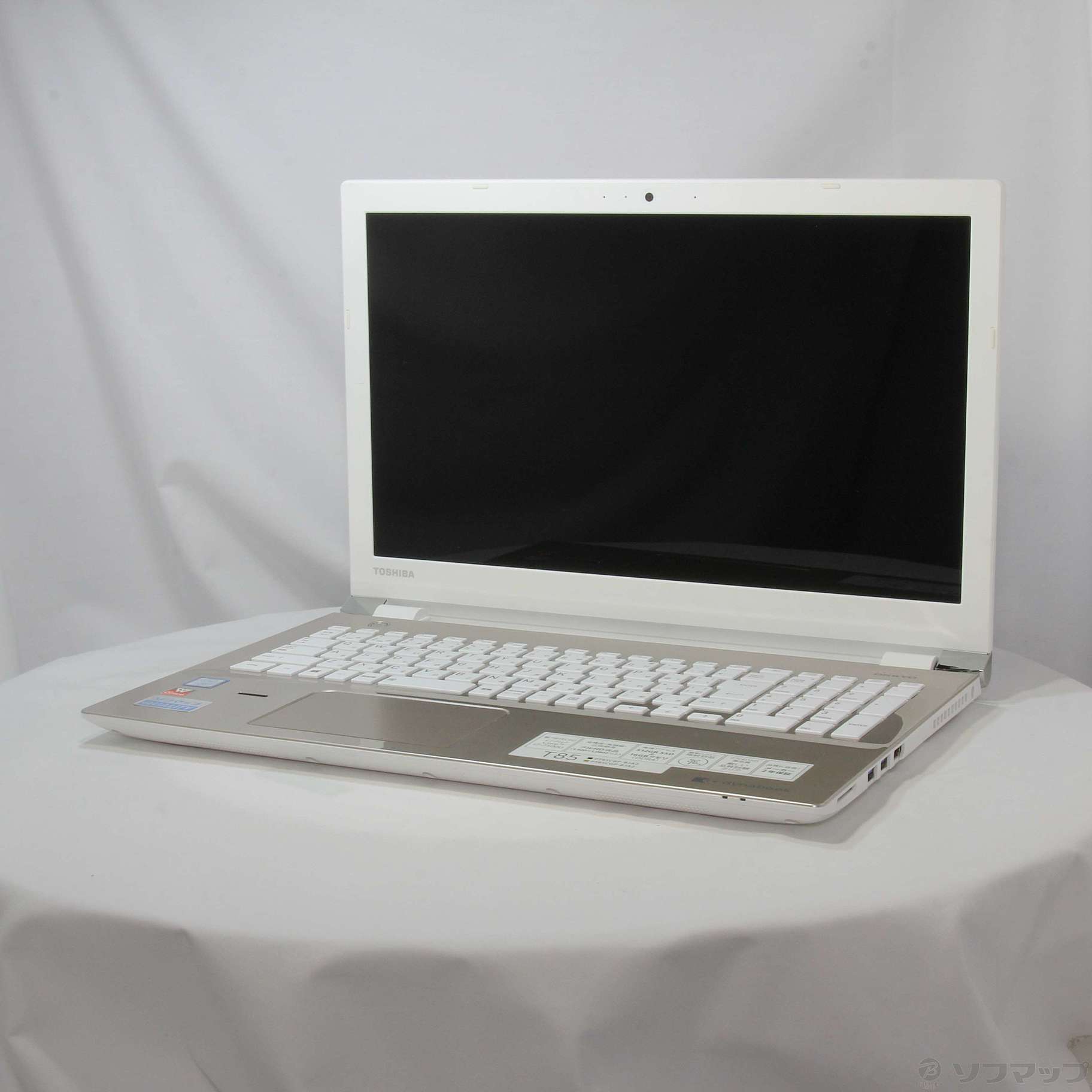 ⊇ dynabook PT85CGP-BJA2 16GB ストレージ無 中古】dynabook T85／CG PT85CGP-BJA2 サテンゴールド 〔Windows 10