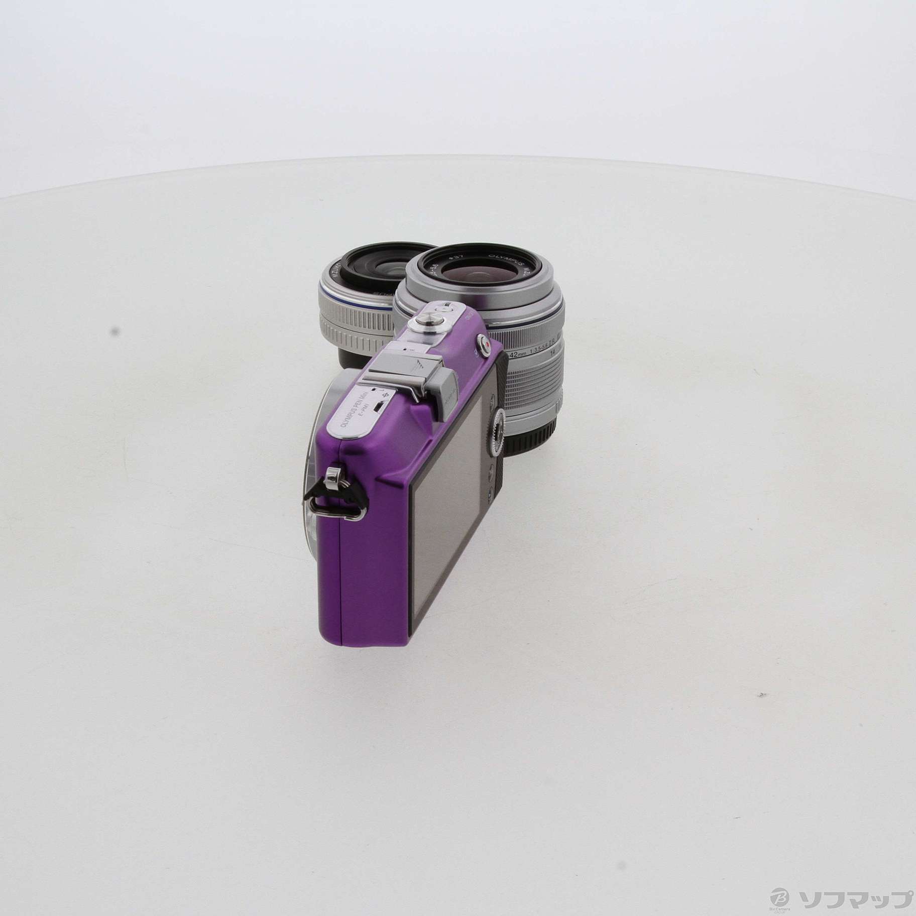 OLYMPUS PEN mini E-PM1 パープル ミラーレスカメラ Amazon | OLYMPUS ミラーレス一眼 PEN mini E-PM1 ツインレンズ