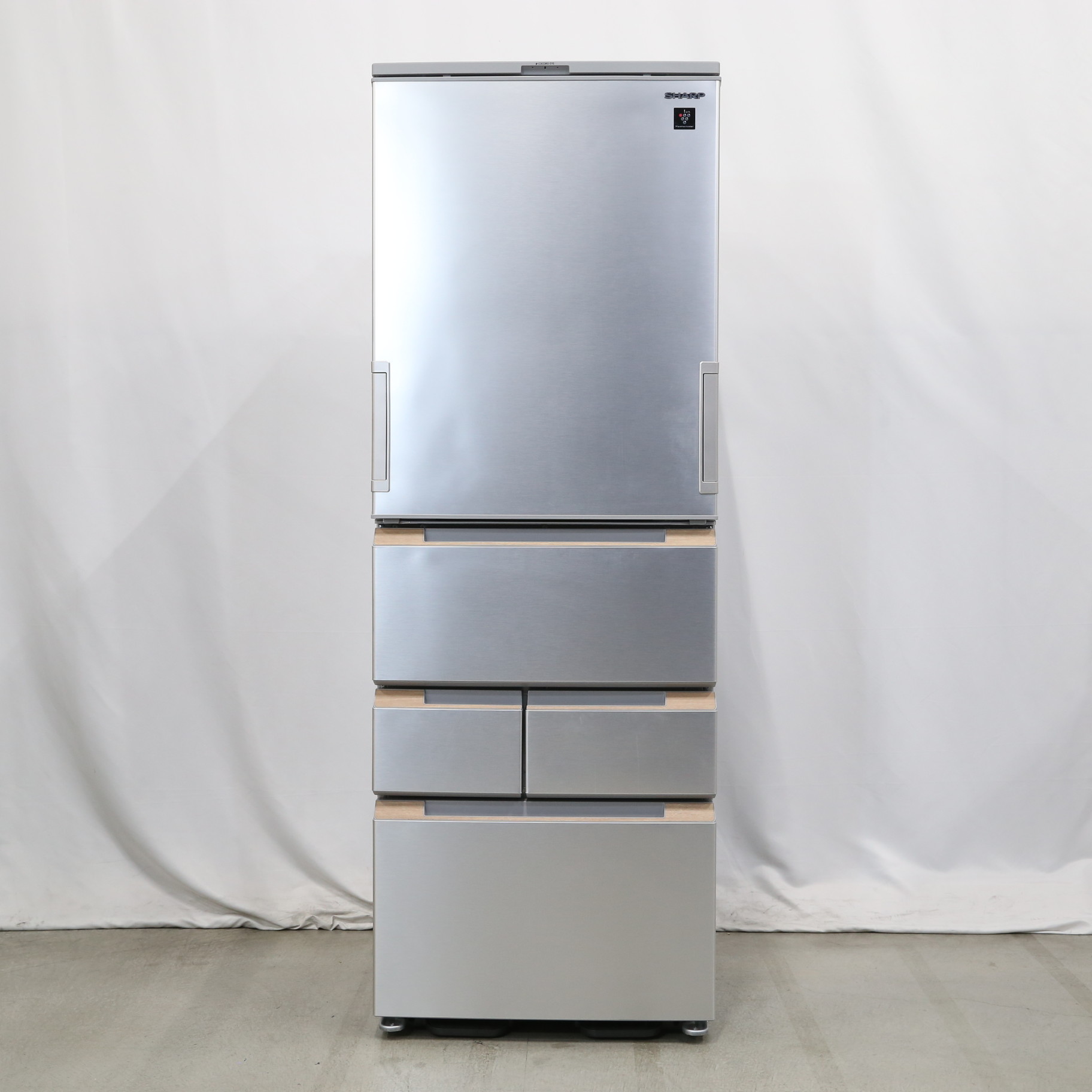 中古】〔展示品〕 冷蔵庫 ライトメタル SJ-MW46H-S ［5ドア ／左右開き 