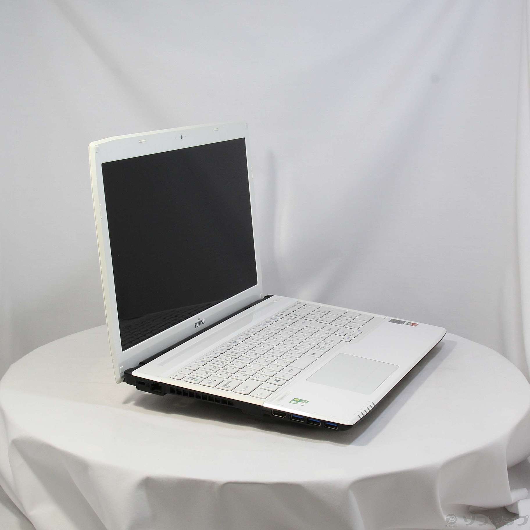 中古】格安安心パソコン LIFEBOOK AH42／T FMVA42TW アーバンホワイト