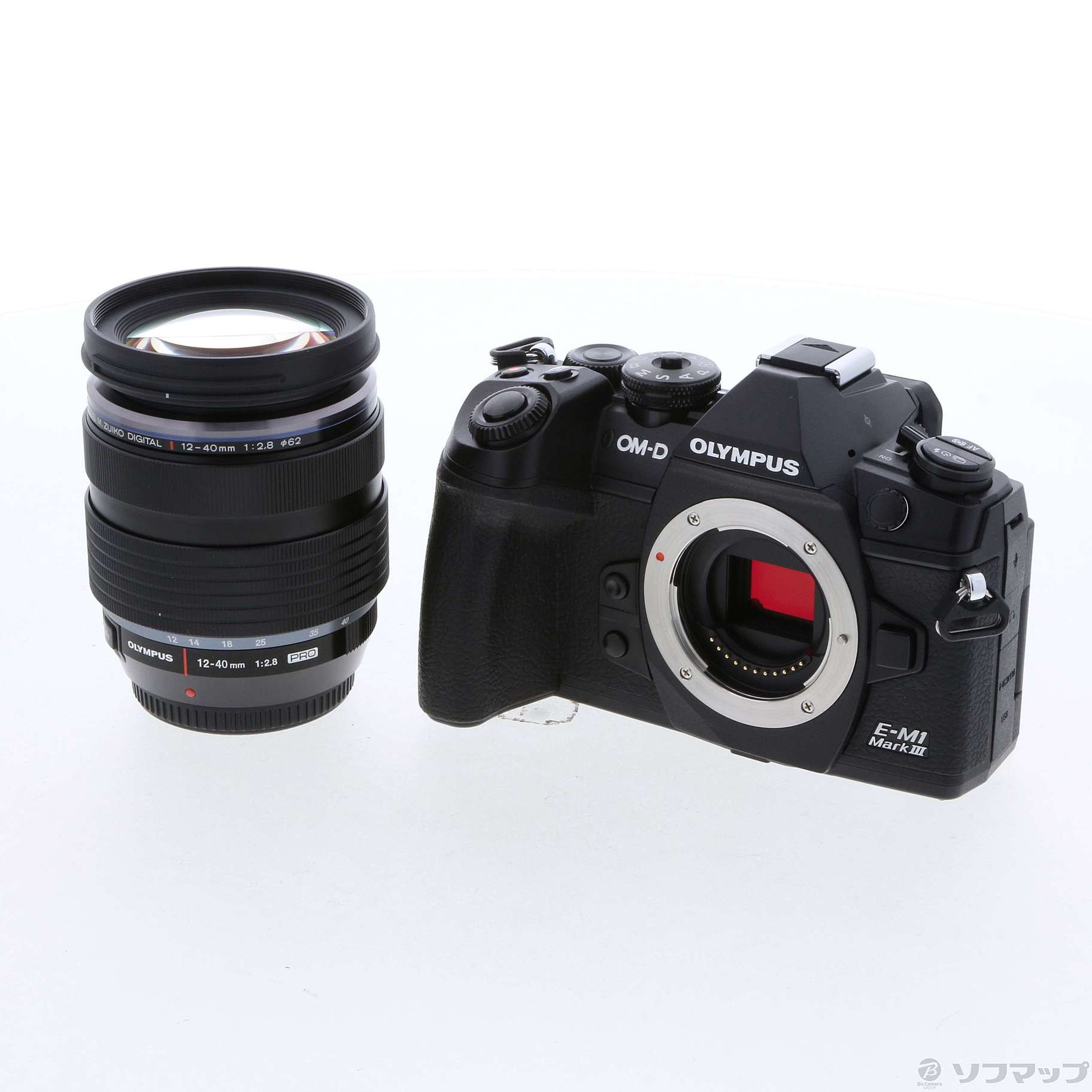 中古】〔展示品〕 OM-D E-M1 Mark III 12-40mm F2.8 PROキット ブラック [2133038815174] -  リコレ！|ソフマップの中古通販サイト