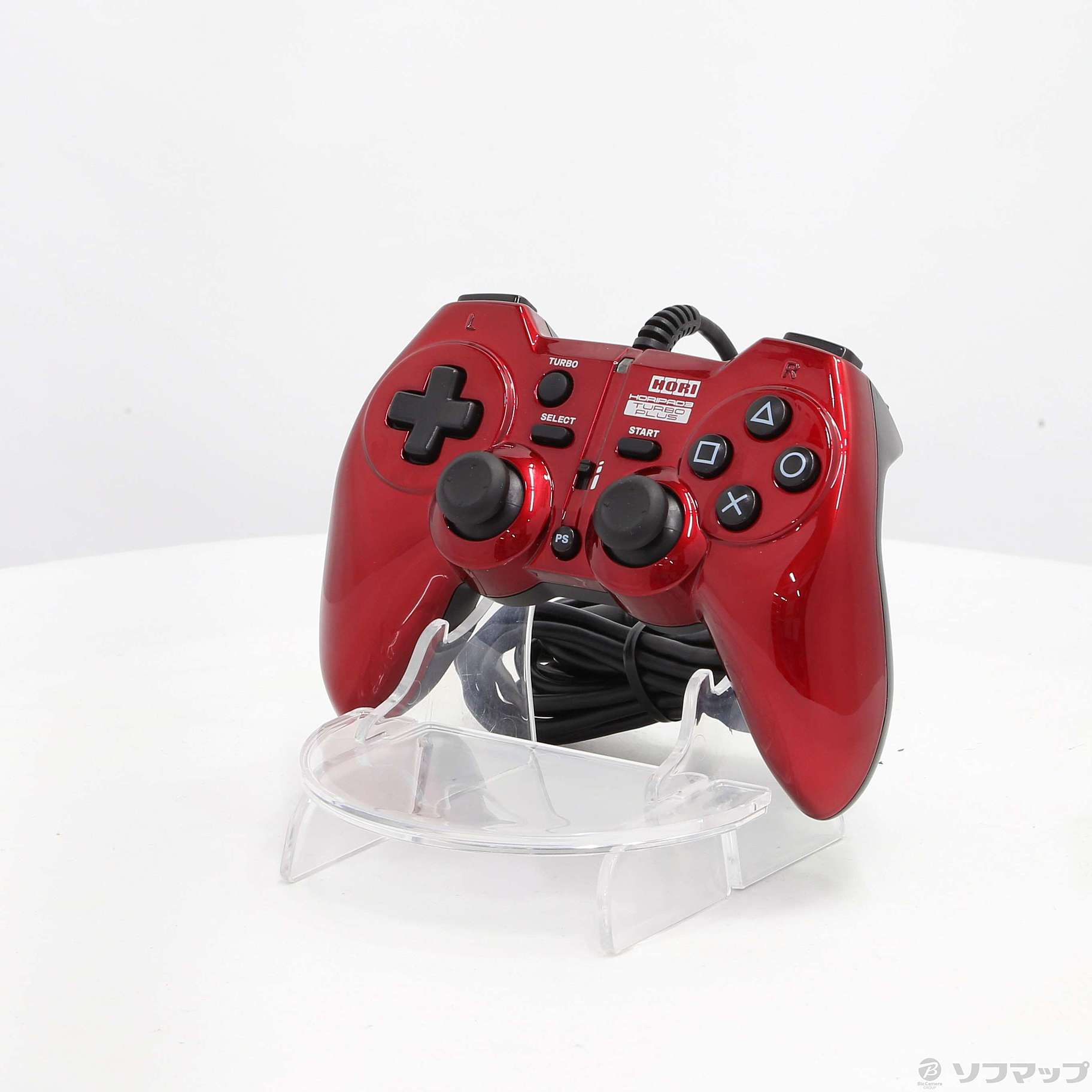 中古】PS3 ホリパッド3 ターボプラス レッド [2133038821847] - リコレ