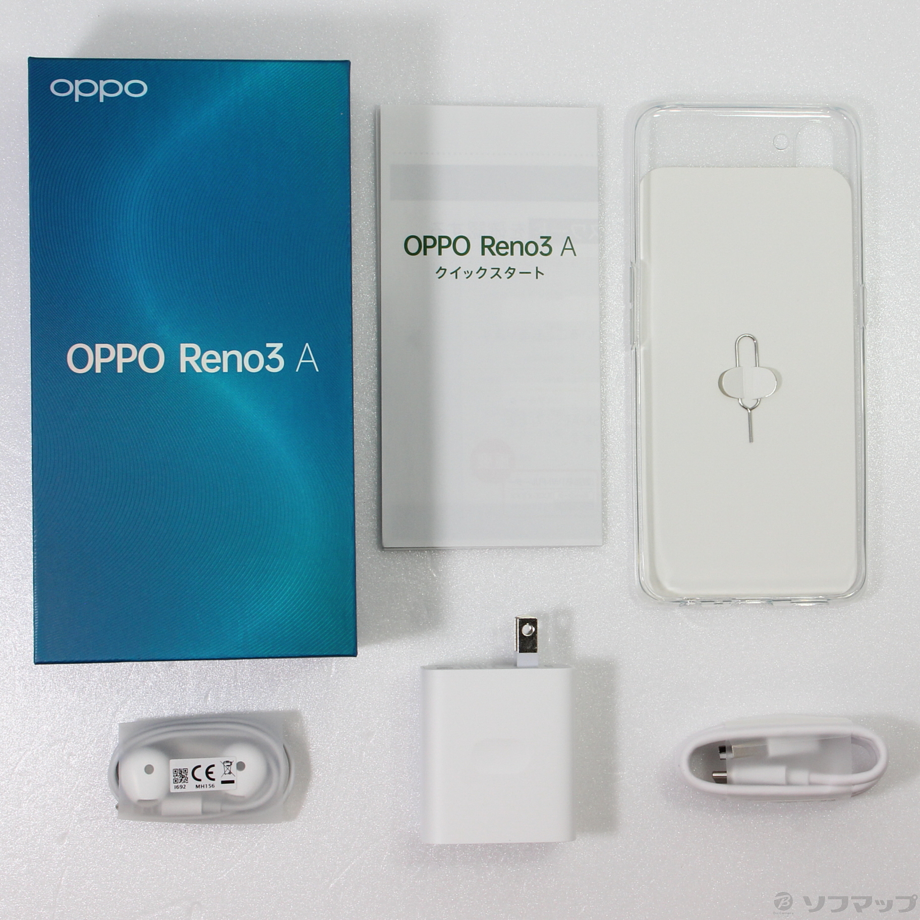 中古】OPPO Reno3 A 128GB ホワイト A002OP Y!mobile [2133038823889 