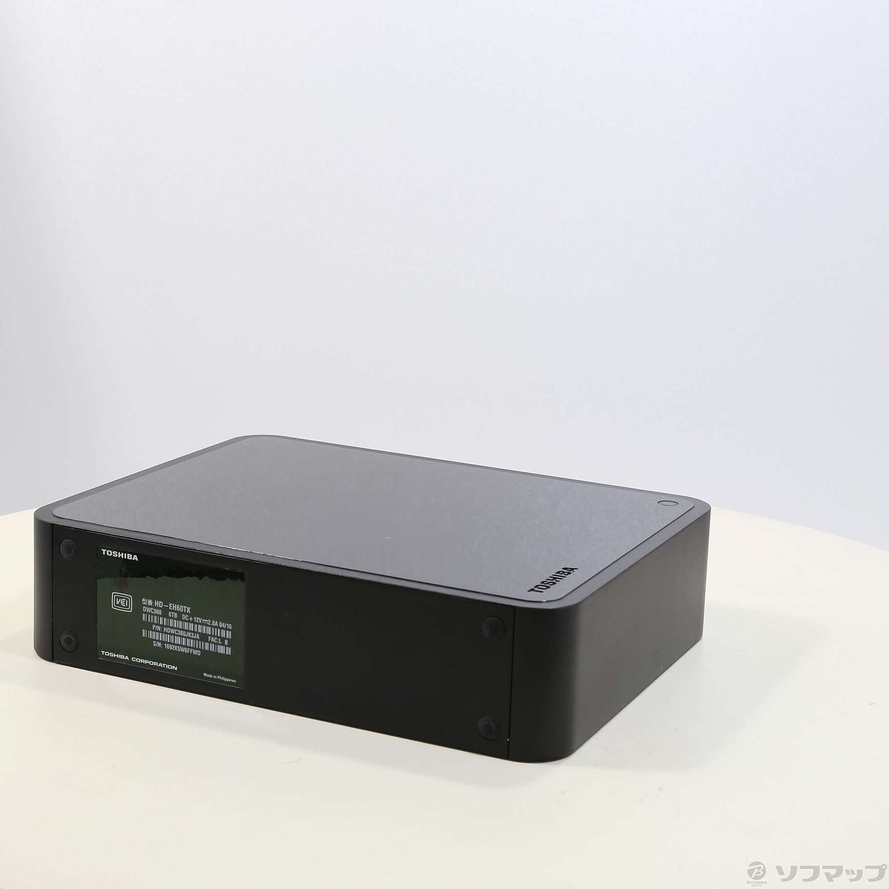 中古】CANVIO for Desktop HD-EH60TK (ブラック) [2133038829157